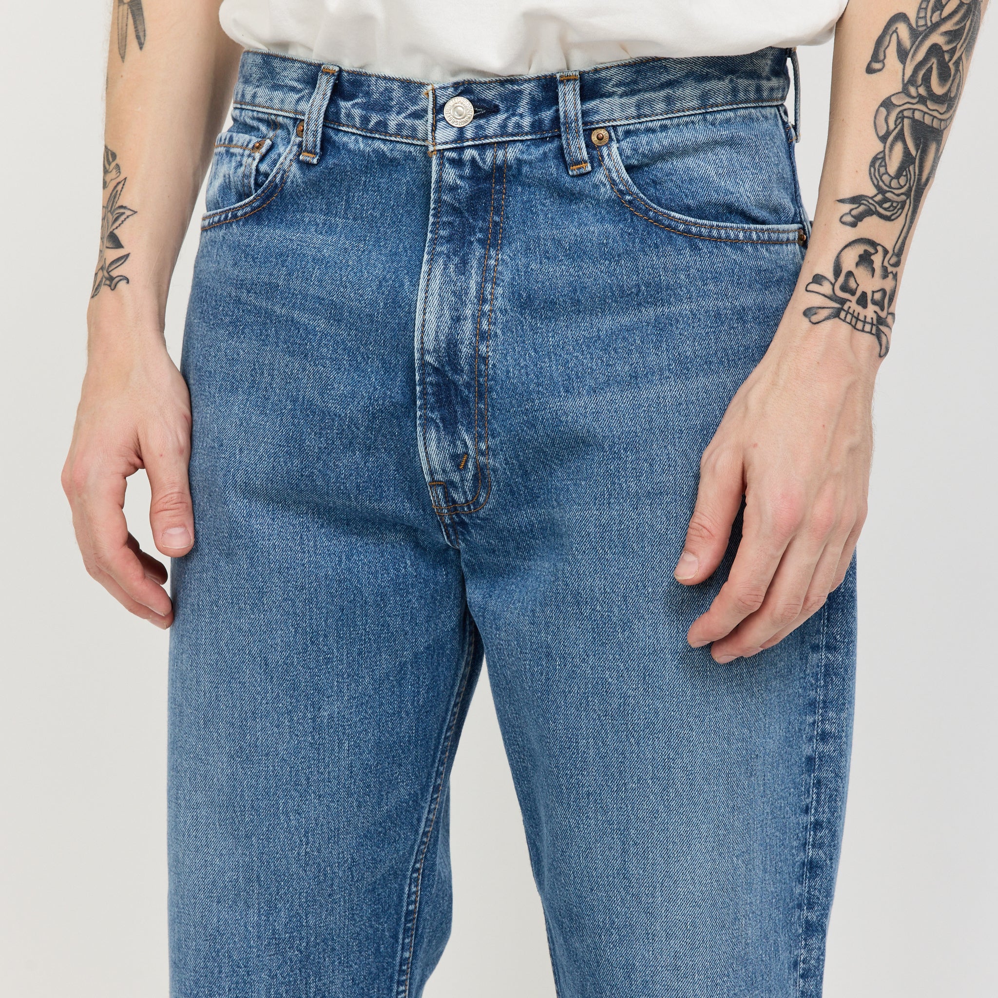 101 Dad's Fit Denim Pants Denim Used - Image 5