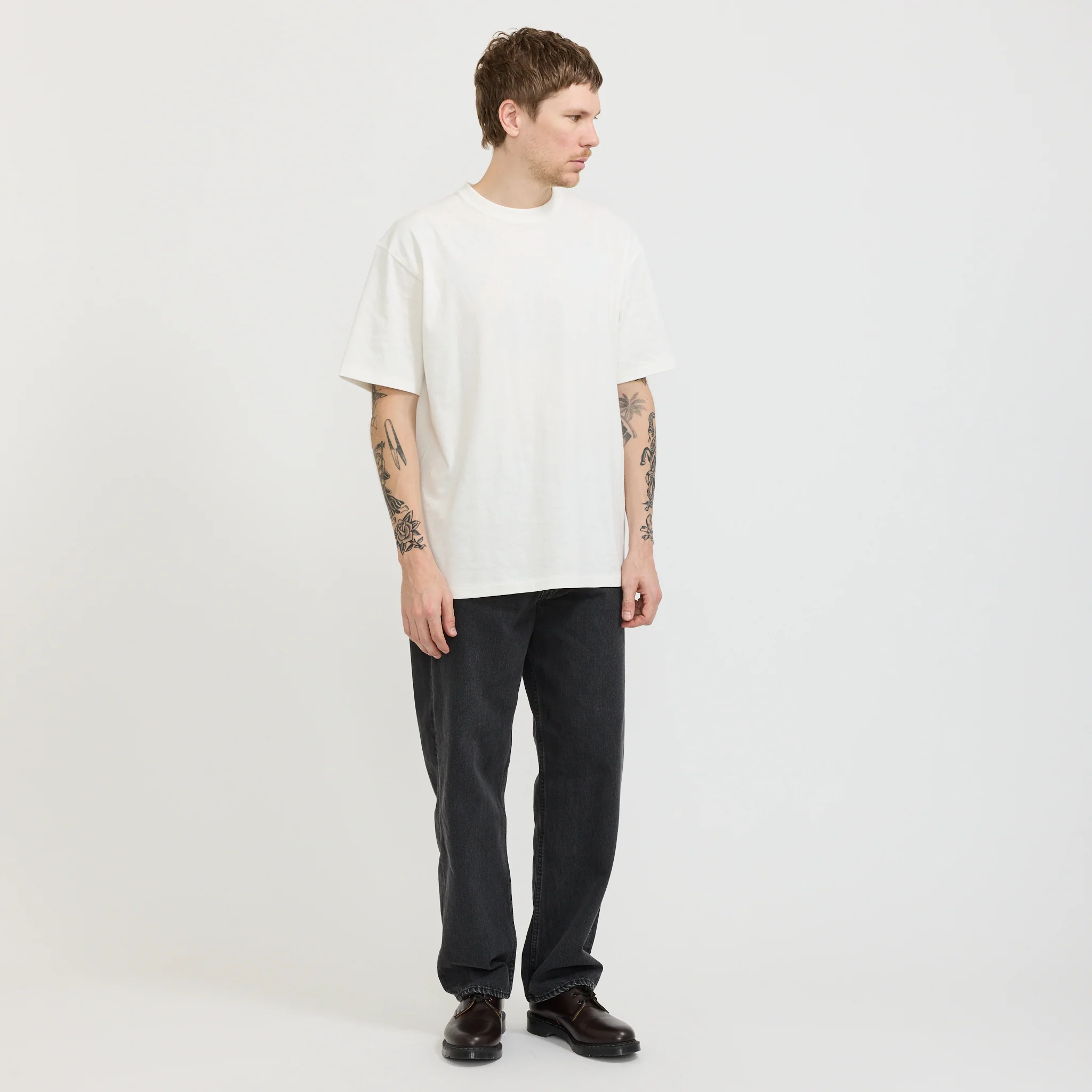 101 Dad's Fit Pants Black Denim Stone - Image 2