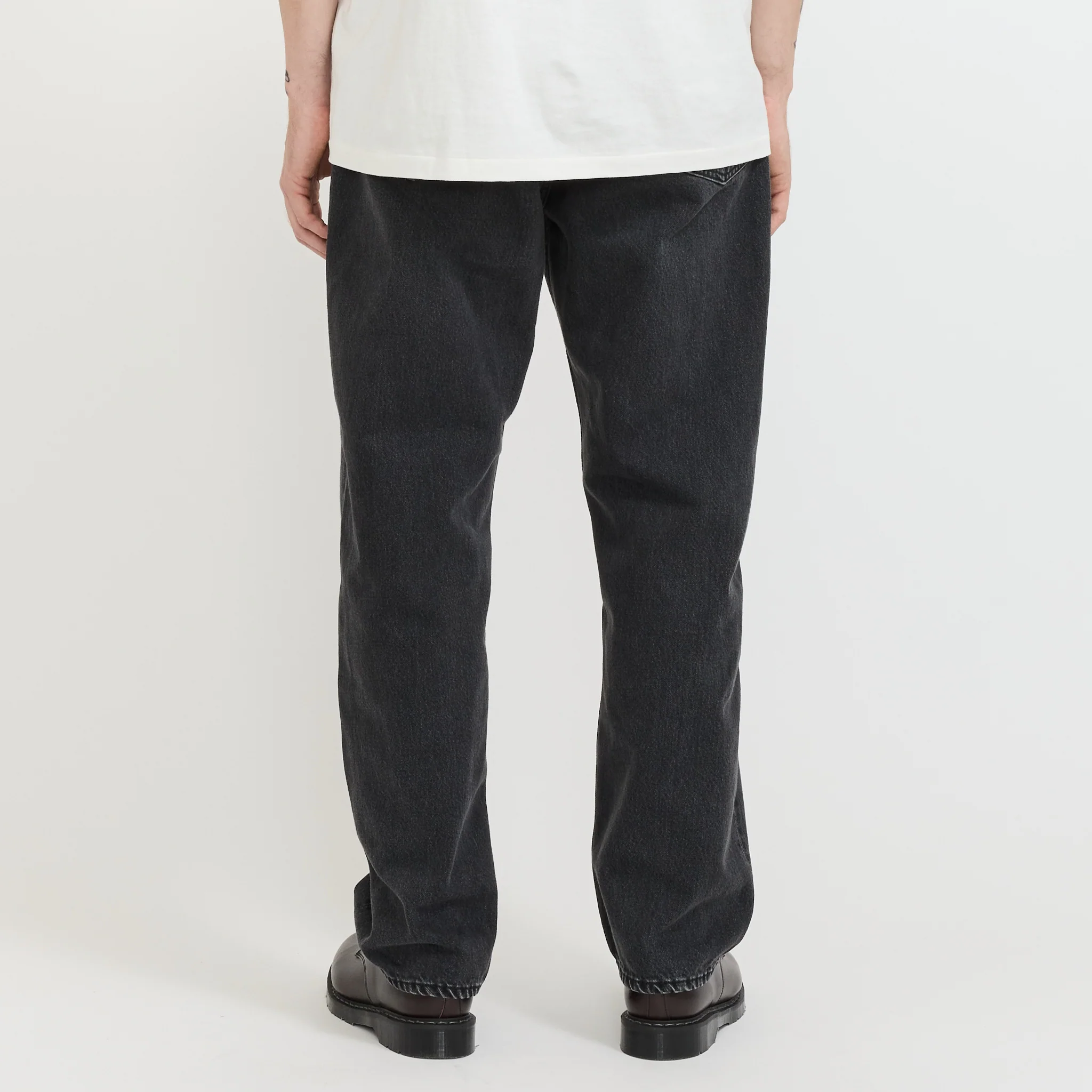 101 Dad's Fit Pants Black Denim Stone - Image 4