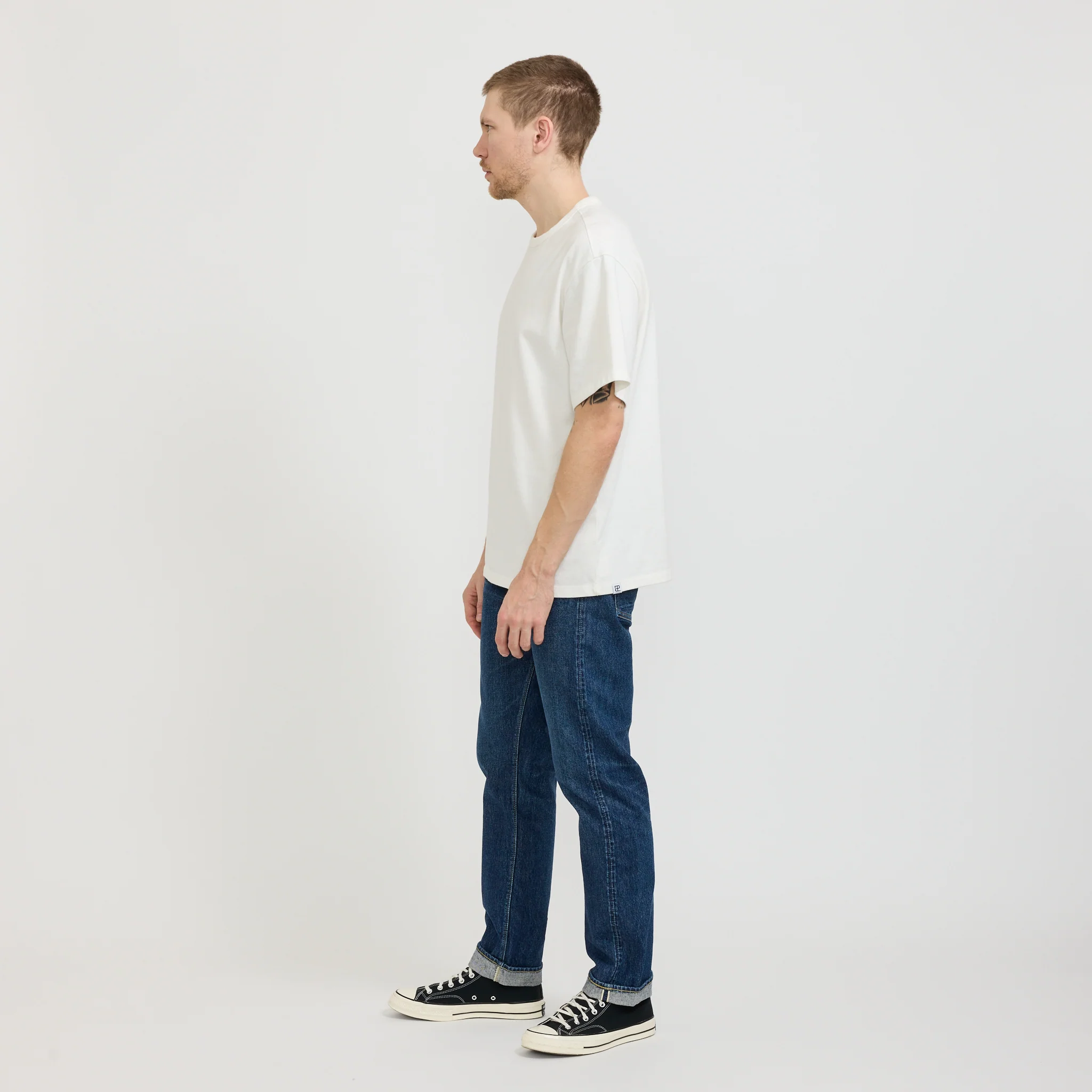 107 Ivy Fit Selvedge Denim 2 Year Wash - Image 3