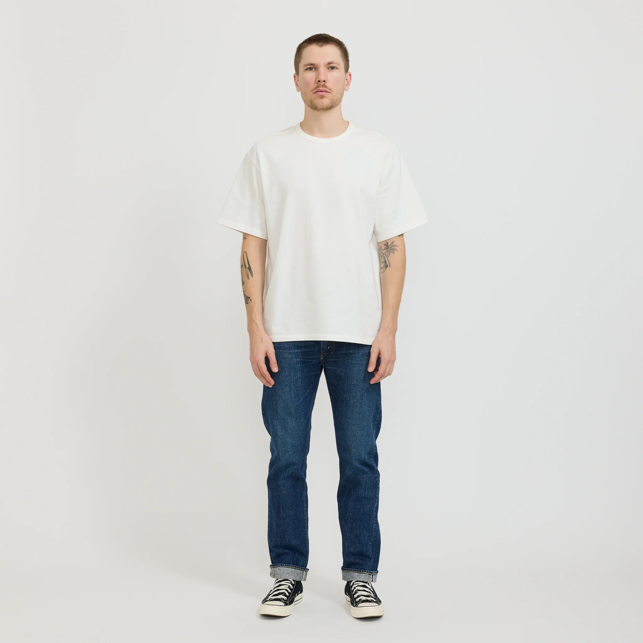 107 Ivy Fit Selvedge Denim 2 Year Wash - Image 9
