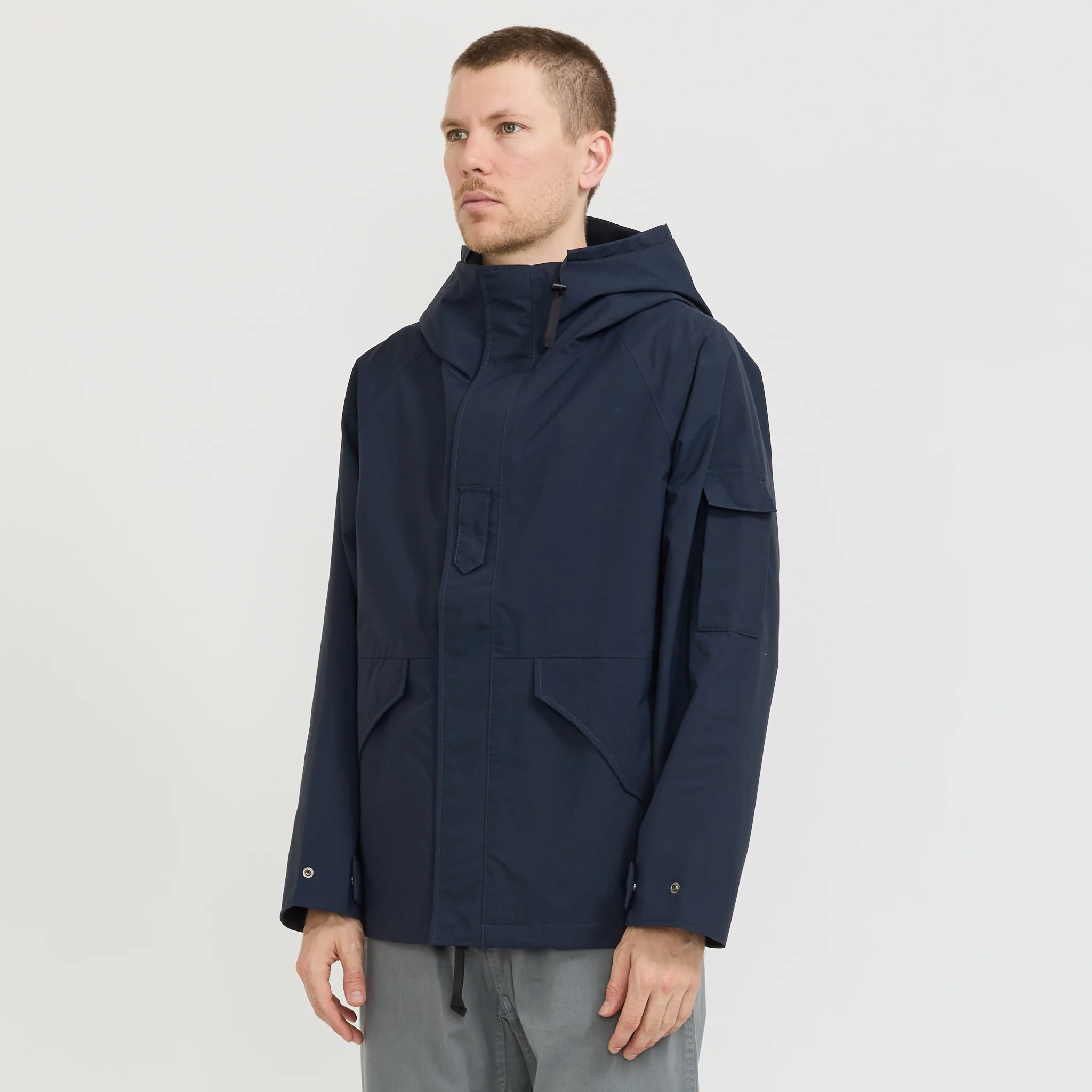 2L Nylon Gore-Tex Cruiser Jacket Navy