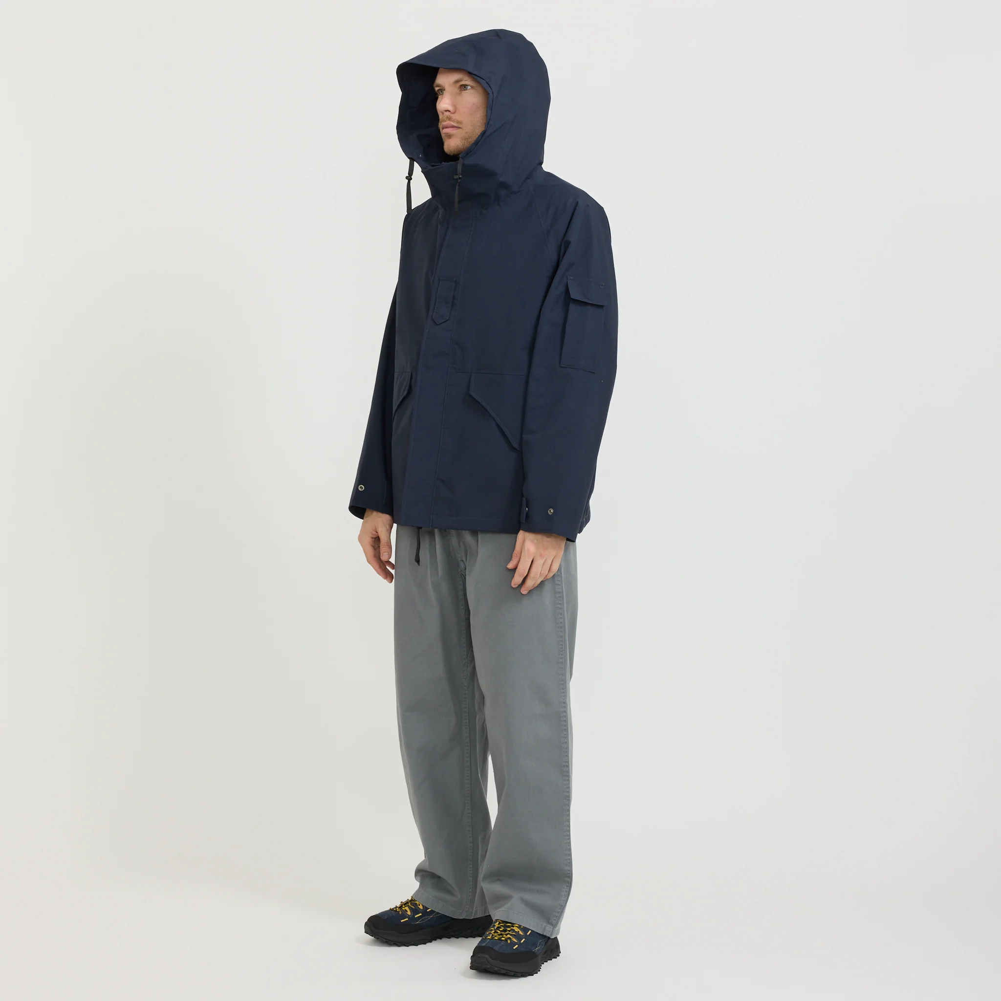 2L Nylon Gore-Tex Cruiser Jacket Navy - Image 11