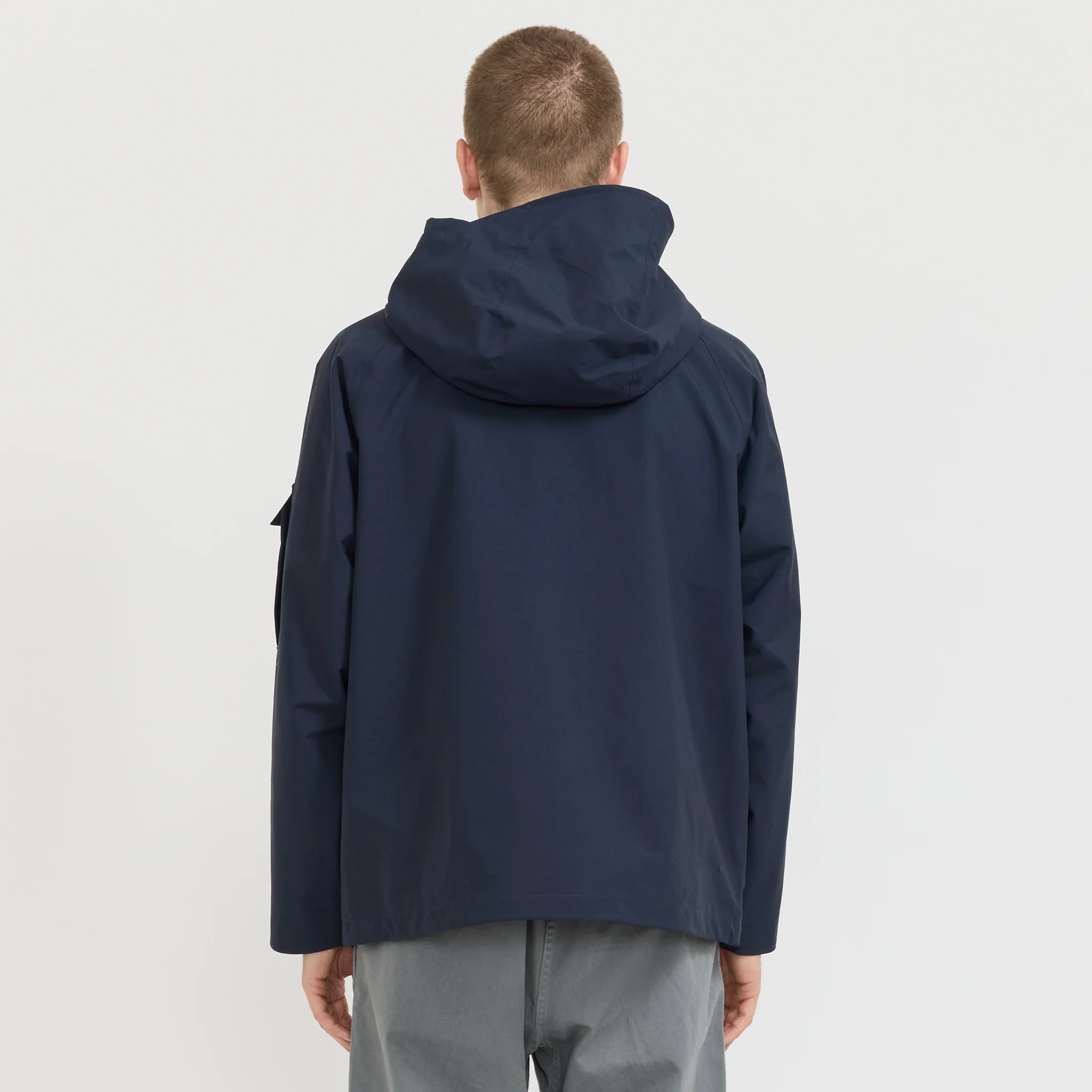 2L Nylon Gore-Tex Cruiser Jacket Navy - Image 4