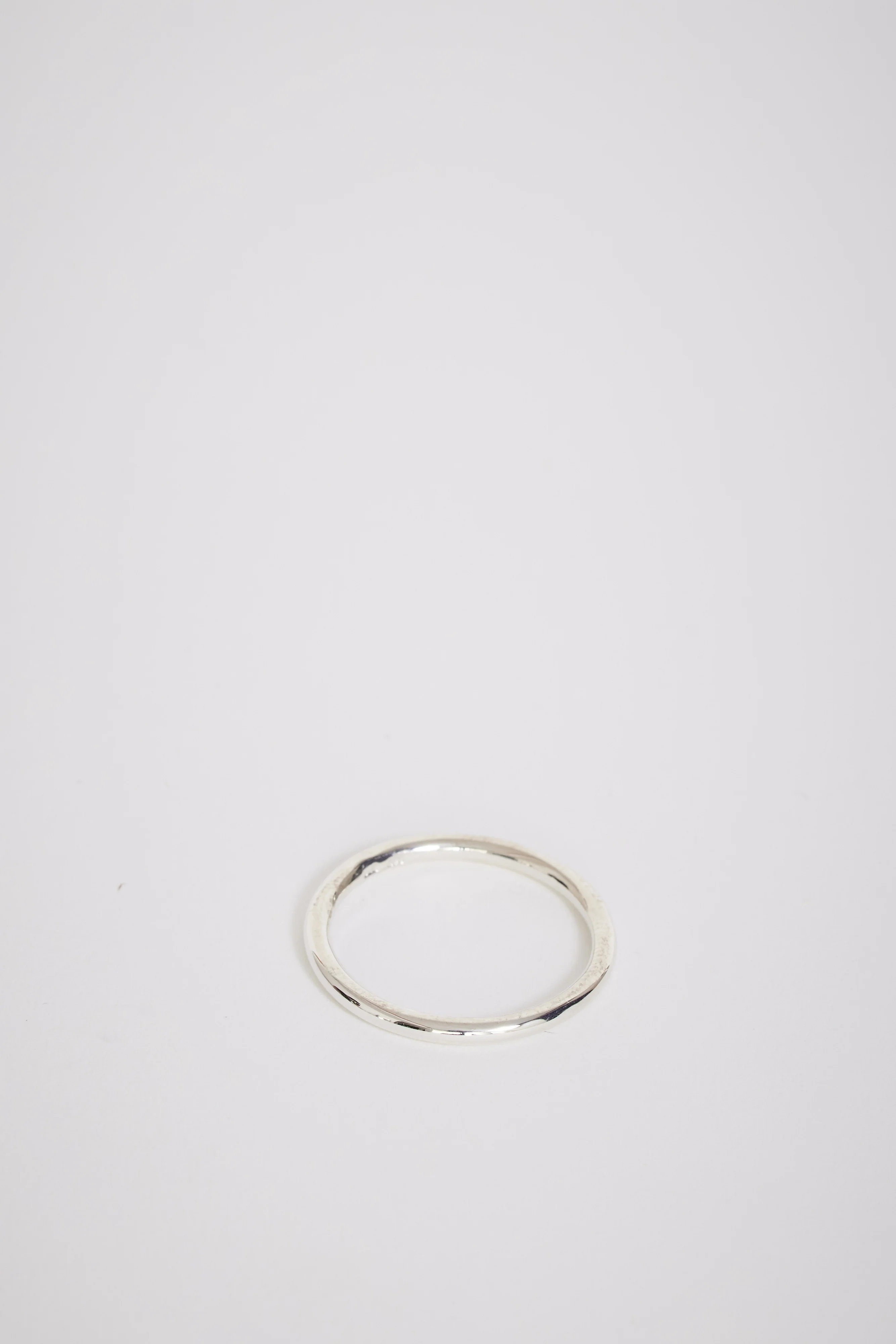 2mm Halo Band Sterling Silver - Image 2