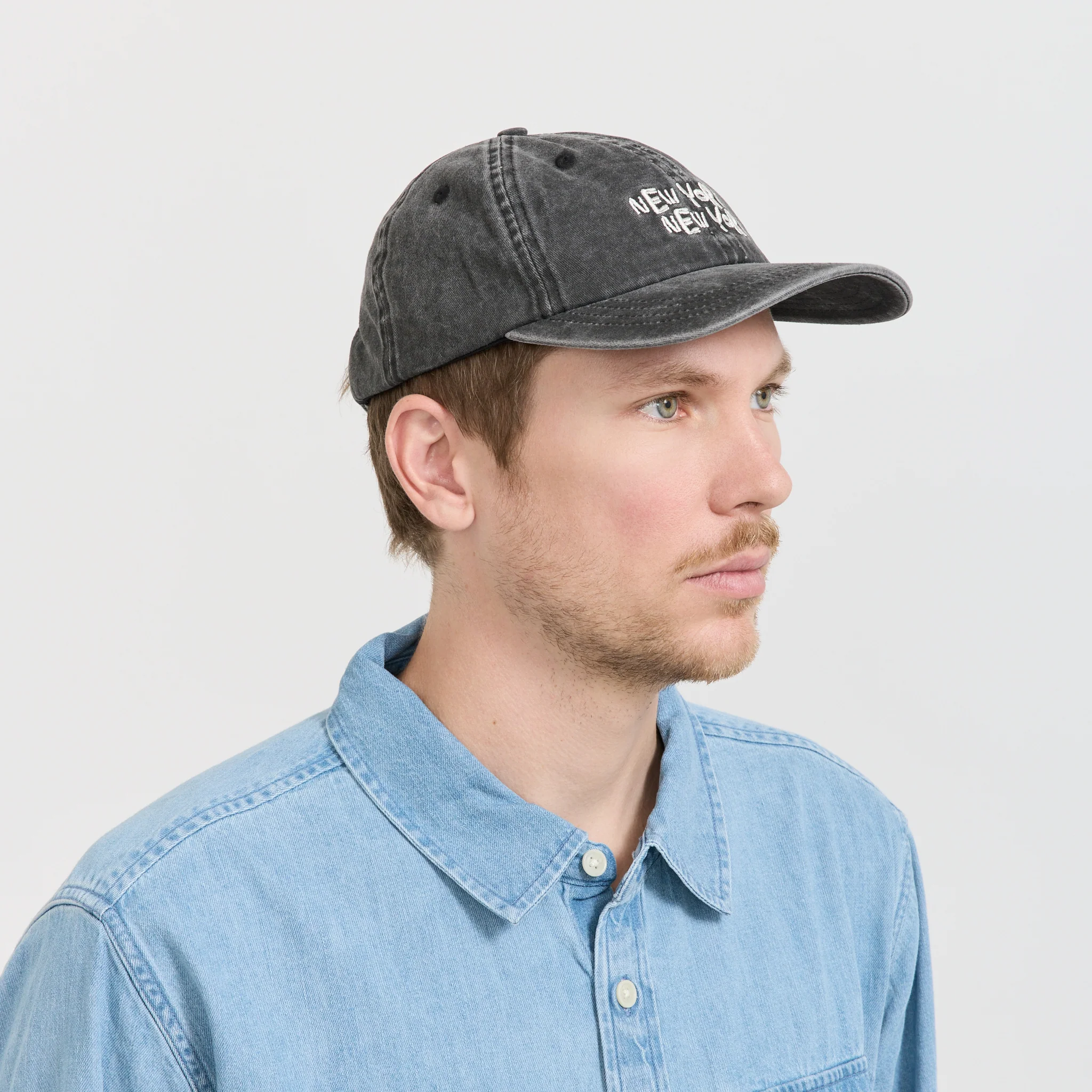80s NY NY Cap Black - Image 2