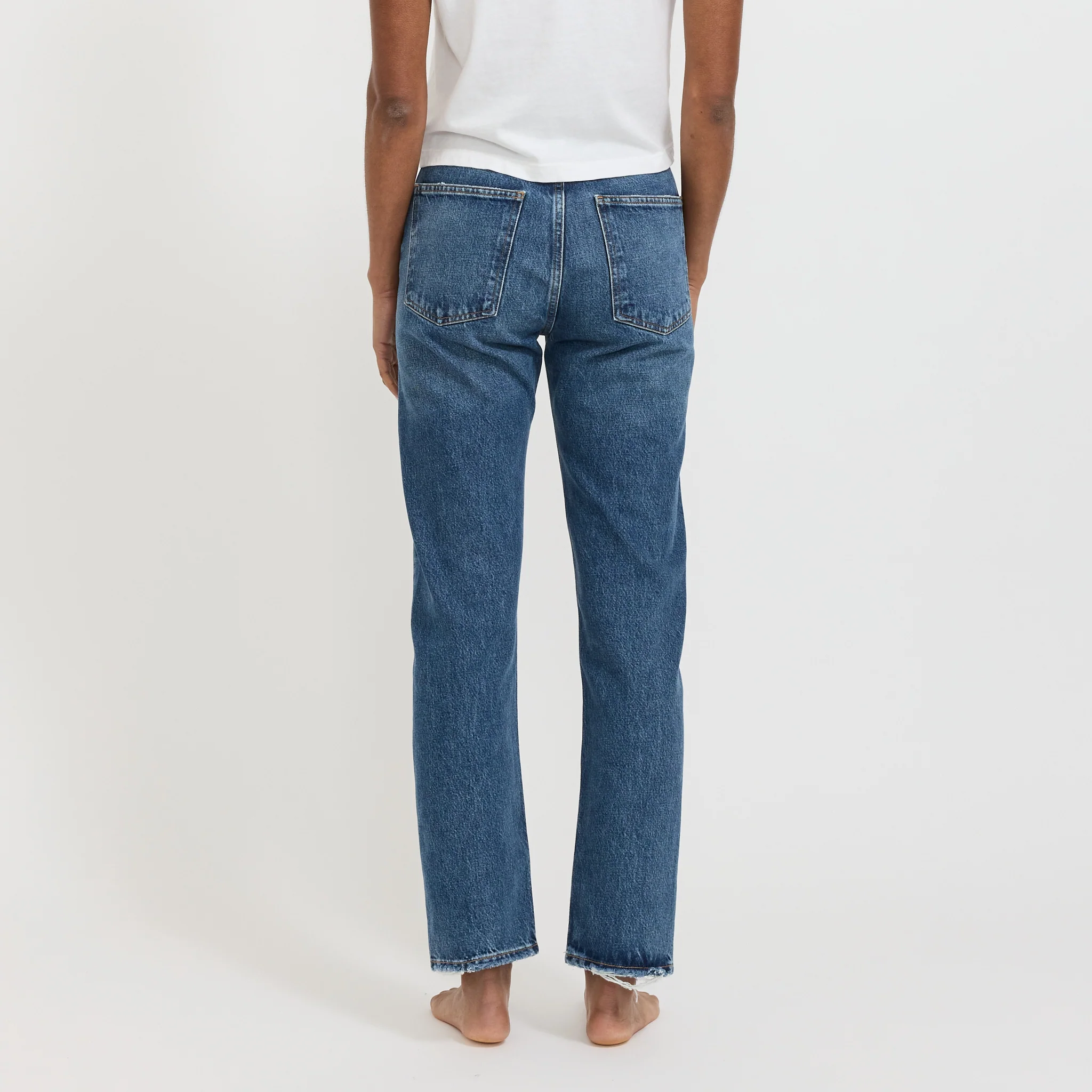 90's Pinch Waist High Rise Straight Range - Image 4