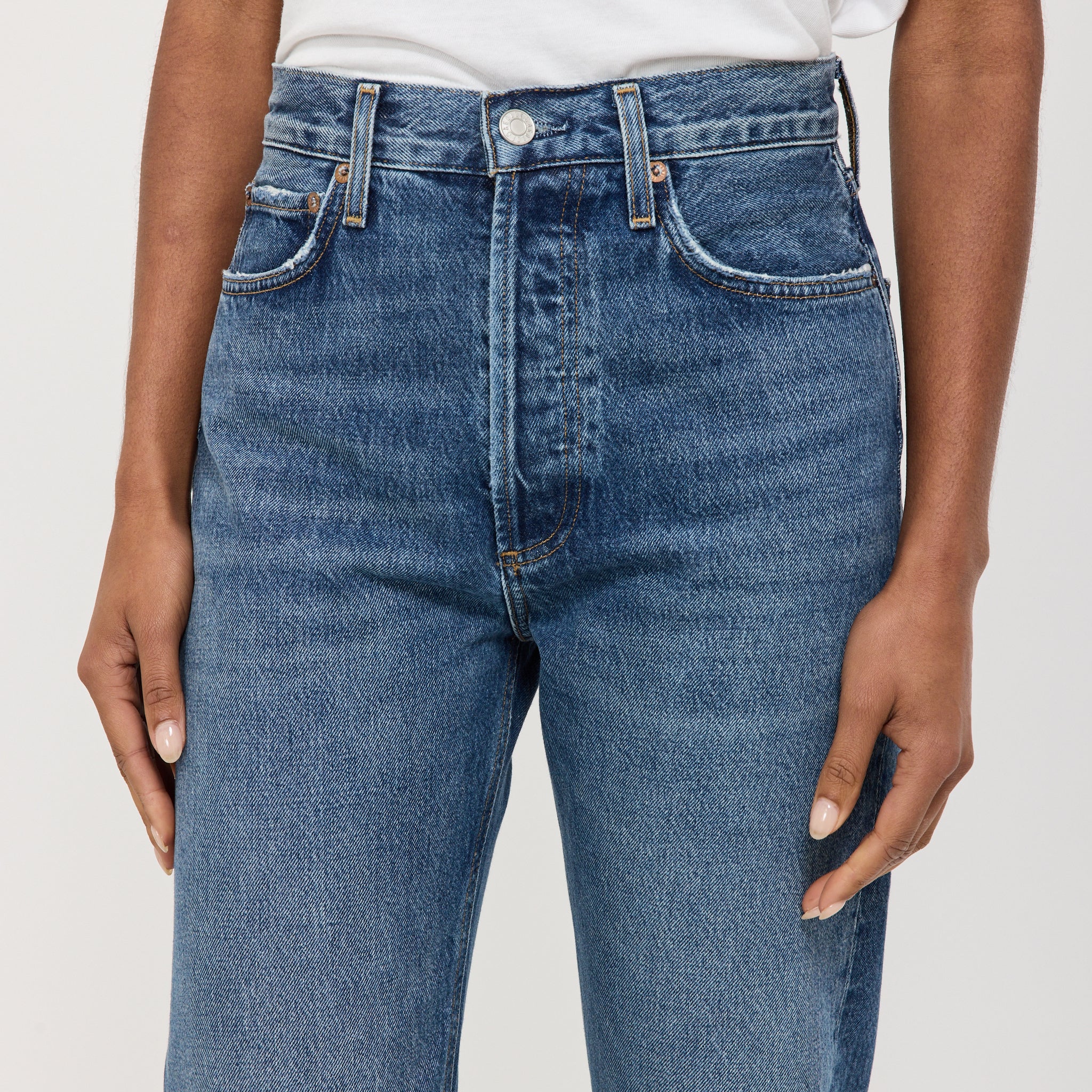90's Pinch Waist High Rise Straight Range - Image 5