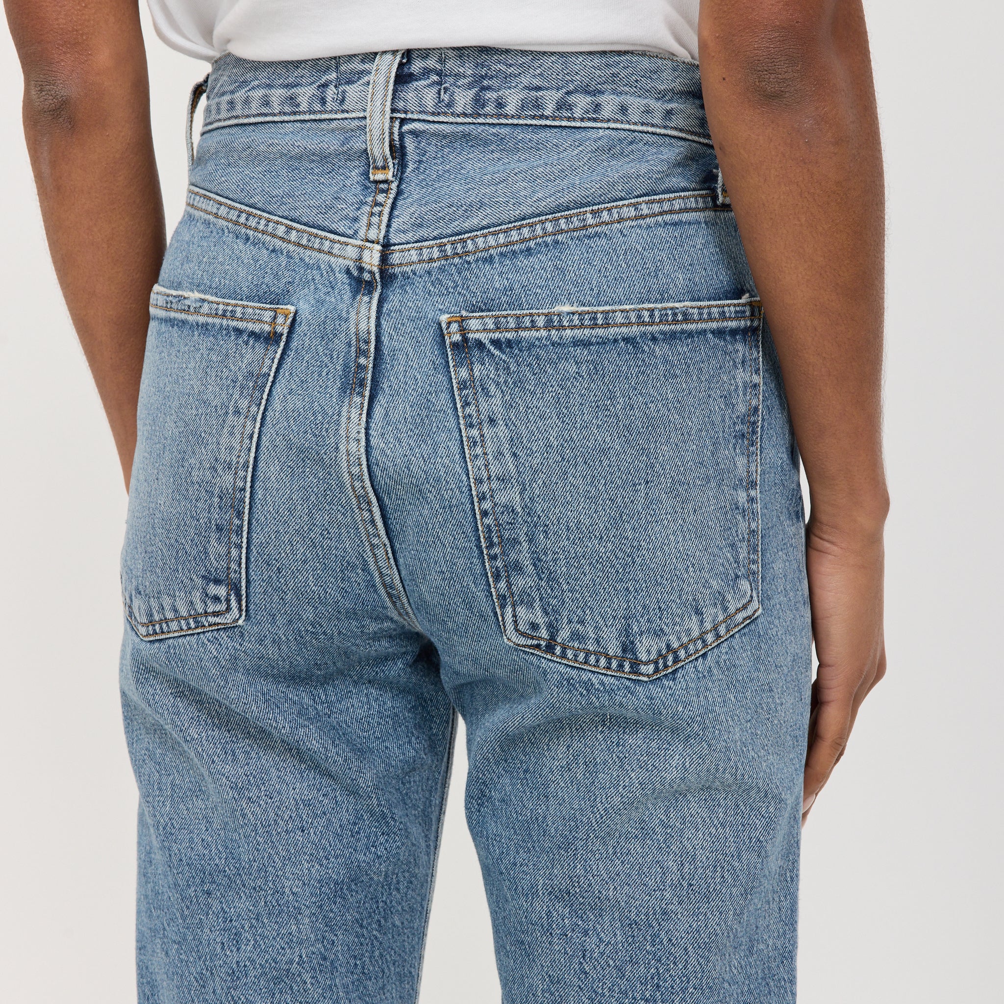 90's Pinch Waist High Straight Navigate - Image 6