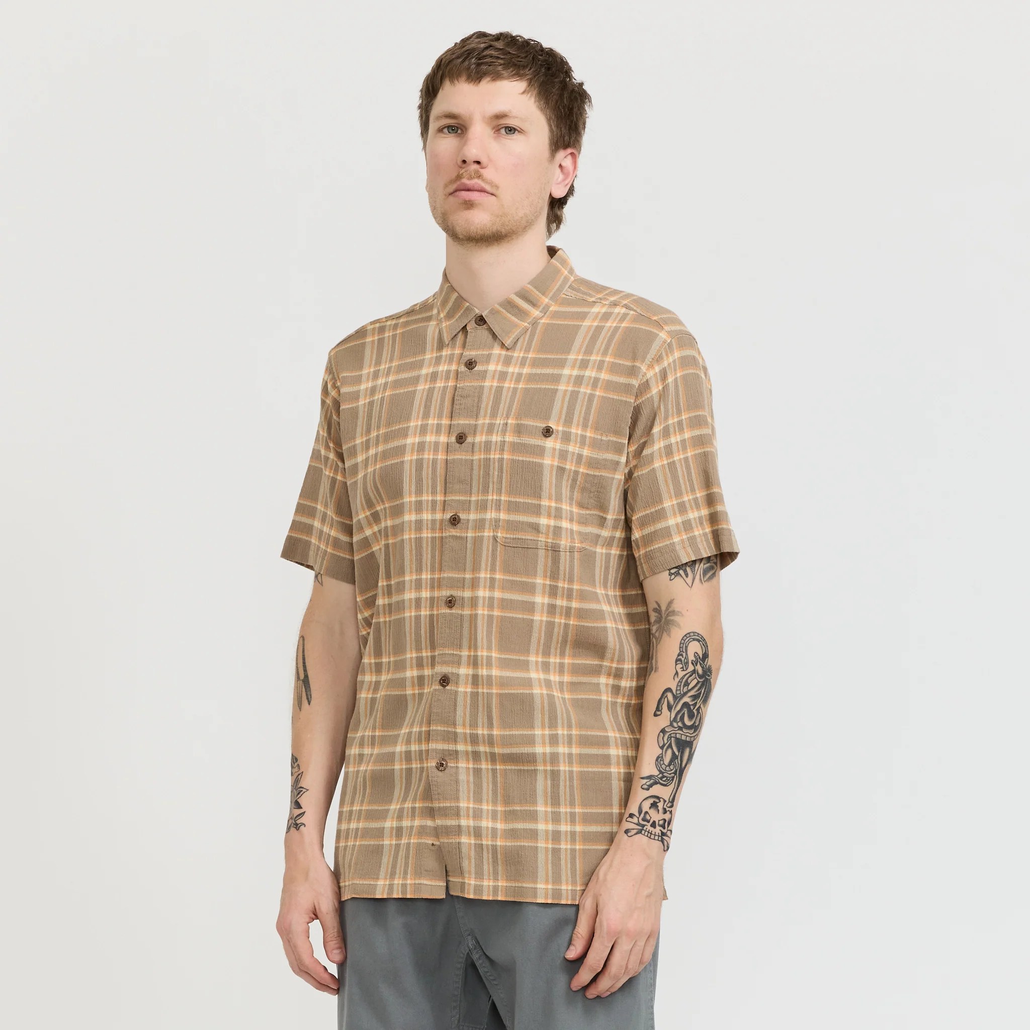 A/C Shirt Bloom: Seabird Grey