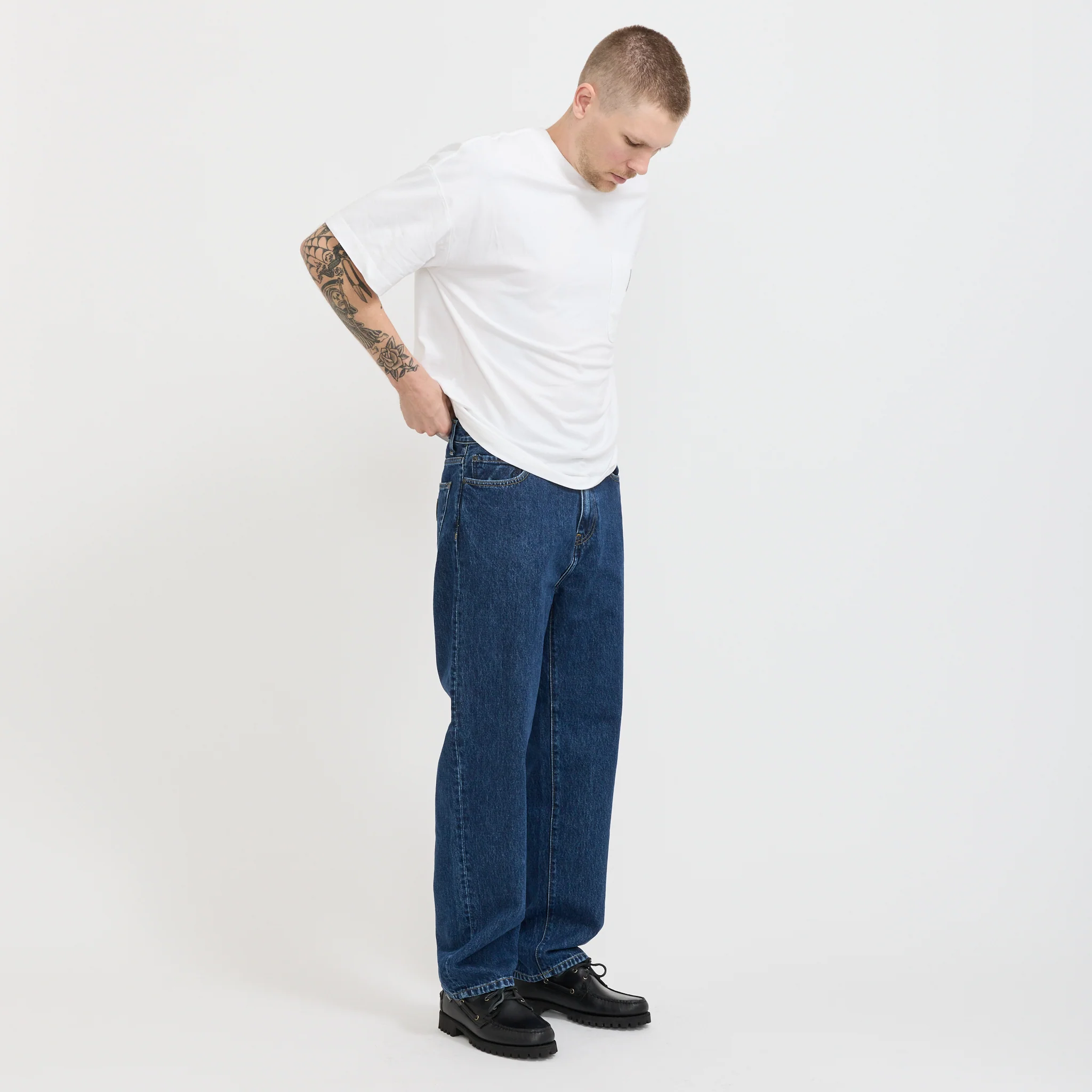 Aaron Pant Blue Stone Washed - Image 2
