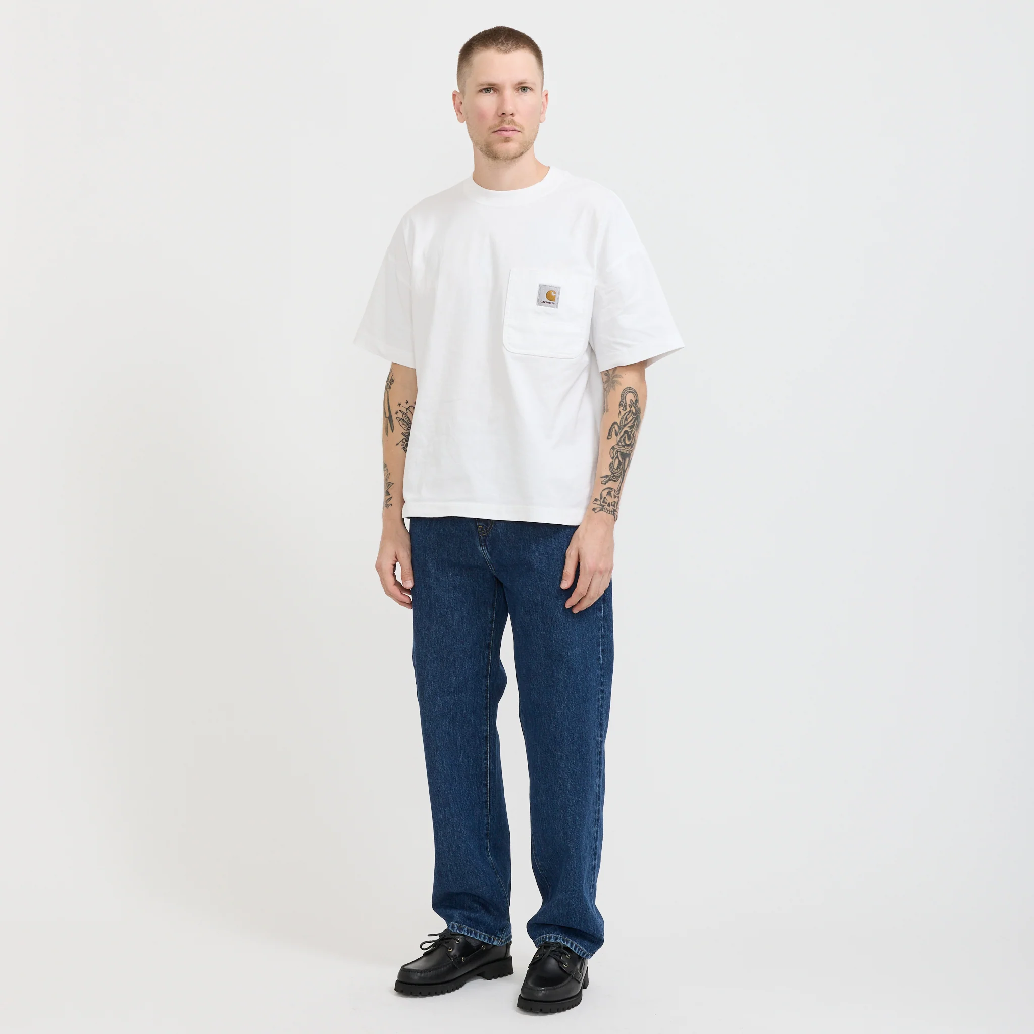 Aaron Pant Blue Stone Washed - Image 7