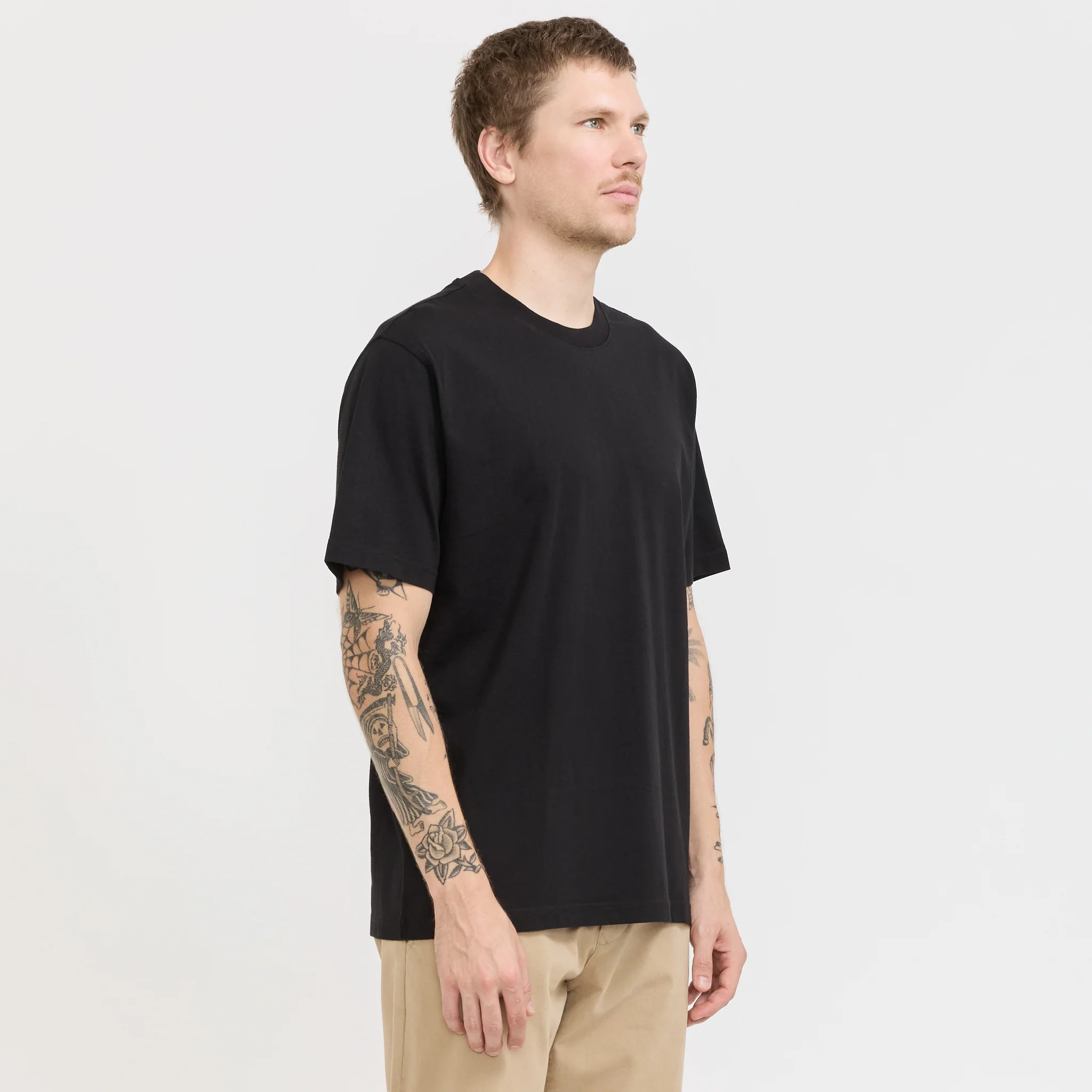 Adam T-Shirt Black - Image 3