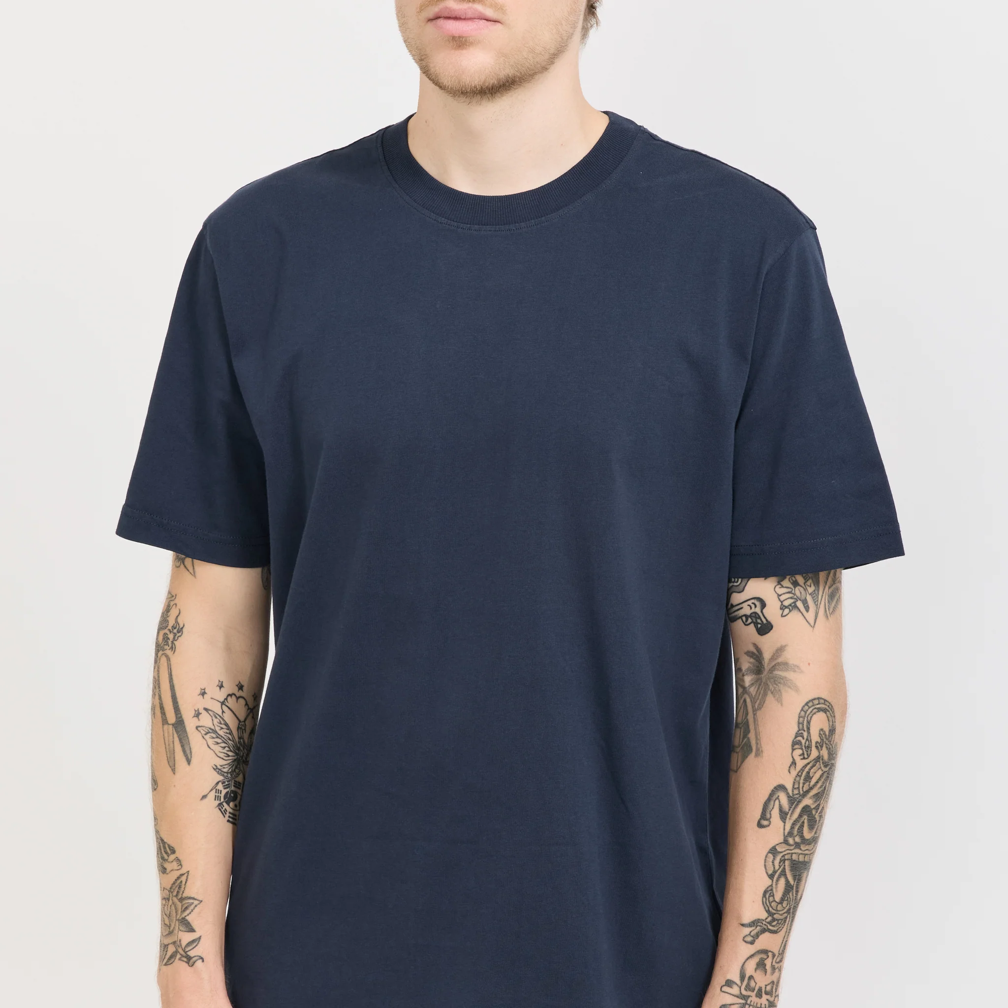 Adam T-Shirt Navy Blue - Image 5