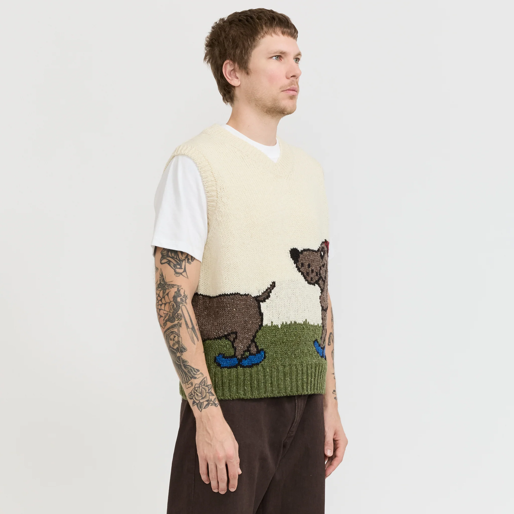 All I Can See Is My Bumper Slipover Ecru - Image 3
