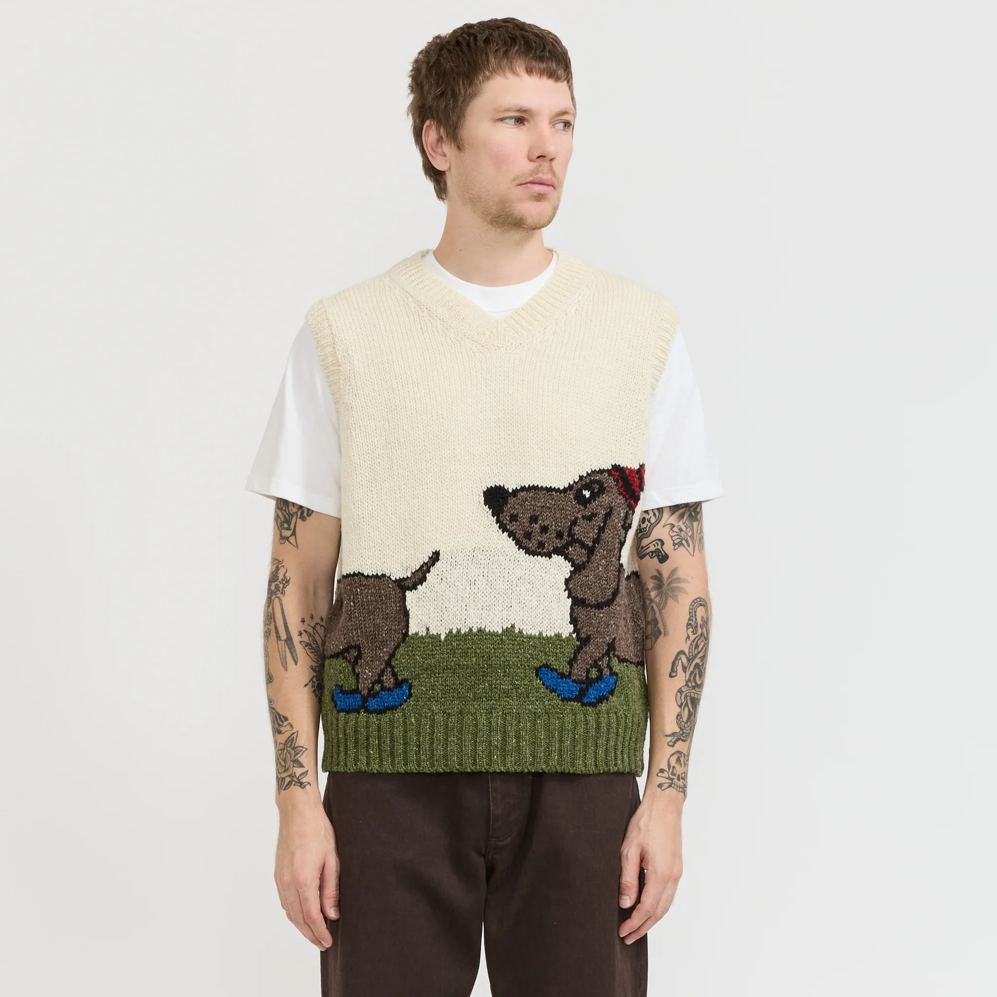All I Can See Is My Bumper Slipover Ecru - Image 6