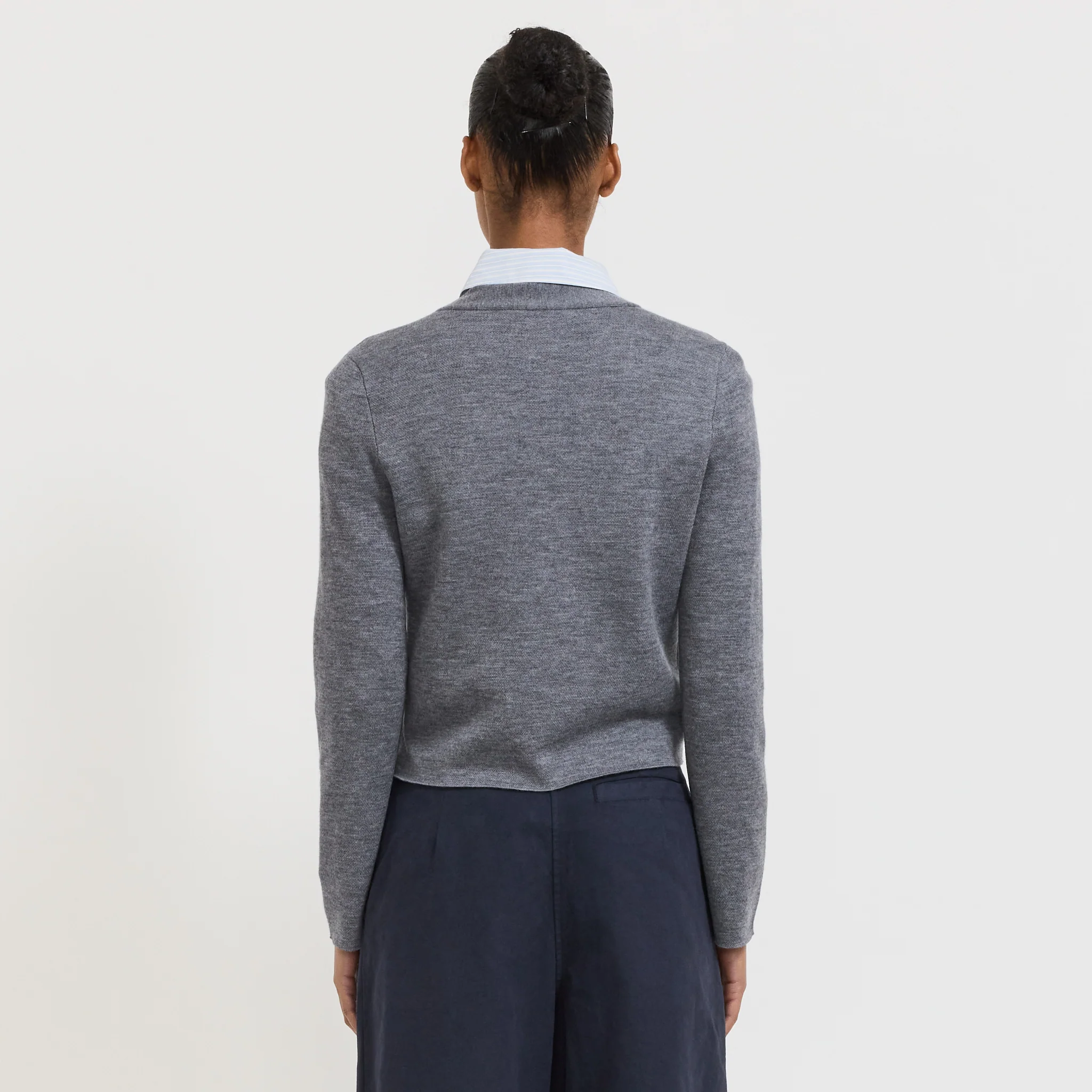 Anna Cardigan Anthracite - Image 4