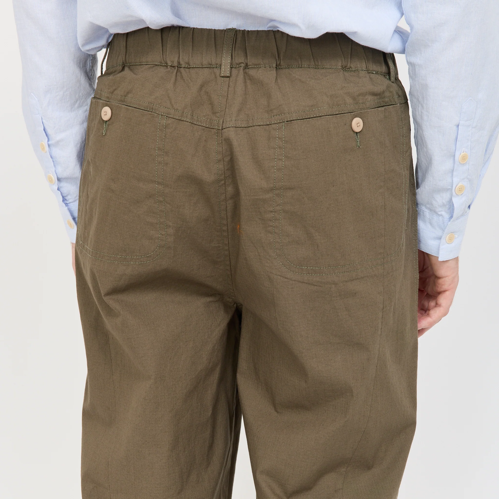 Anniversary Trouser Dark Olive Ripstop - Image 6