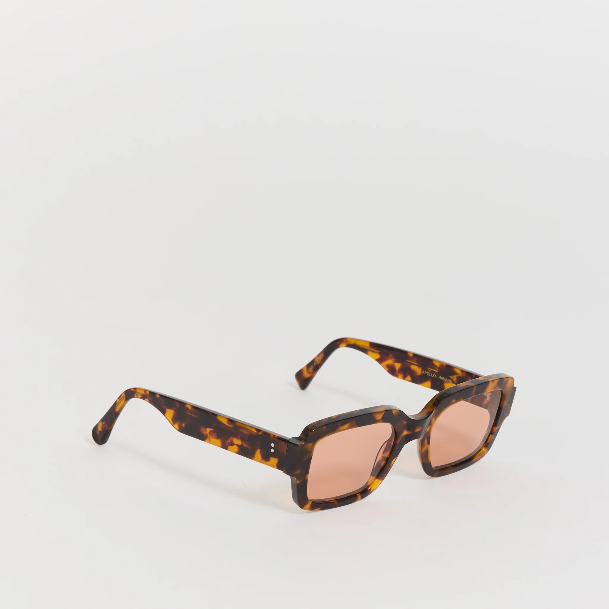 Apollo Havana | Orange Solid Lens - Image 2