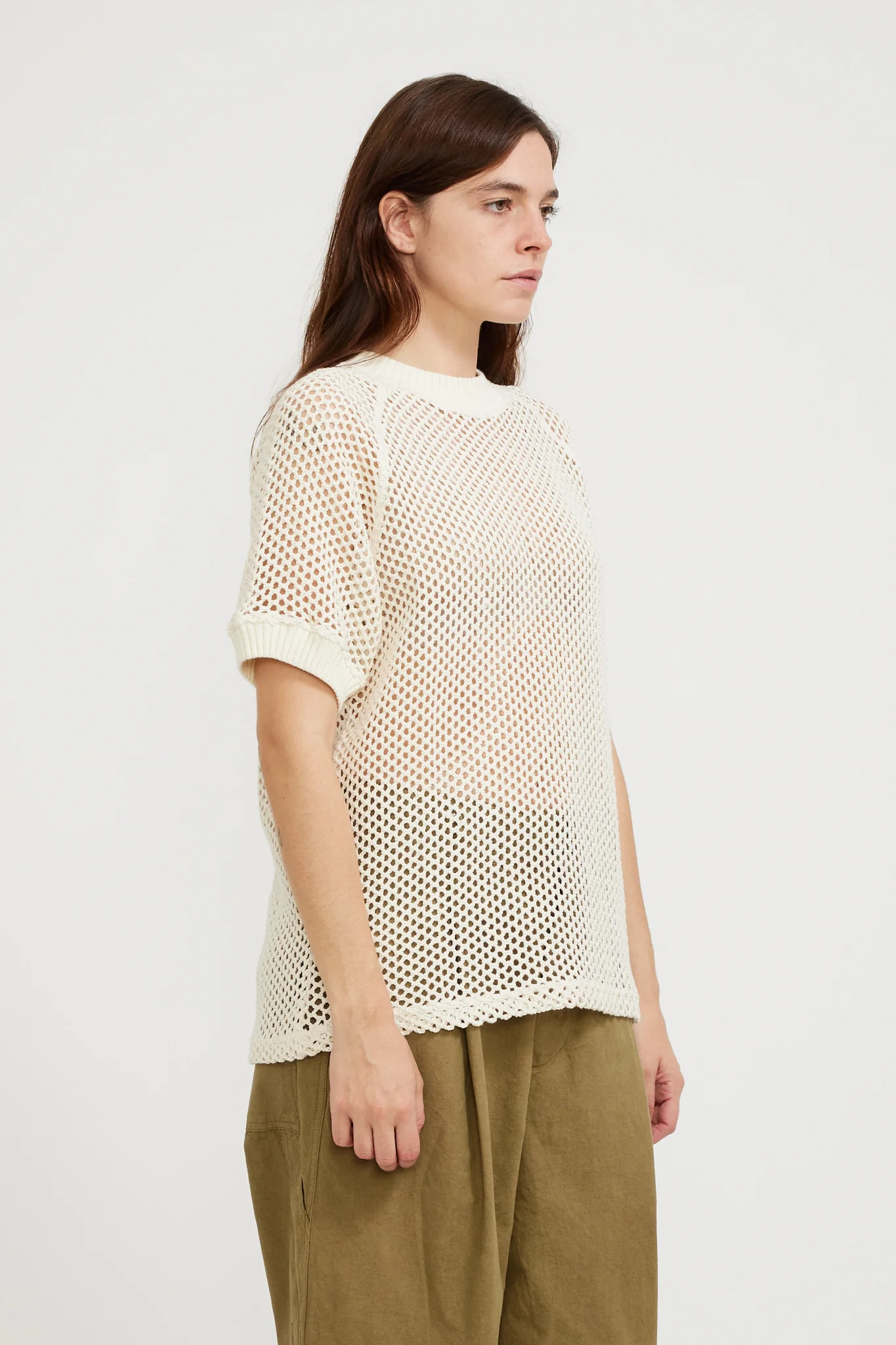 Army T-Shirt Off White - Image 3