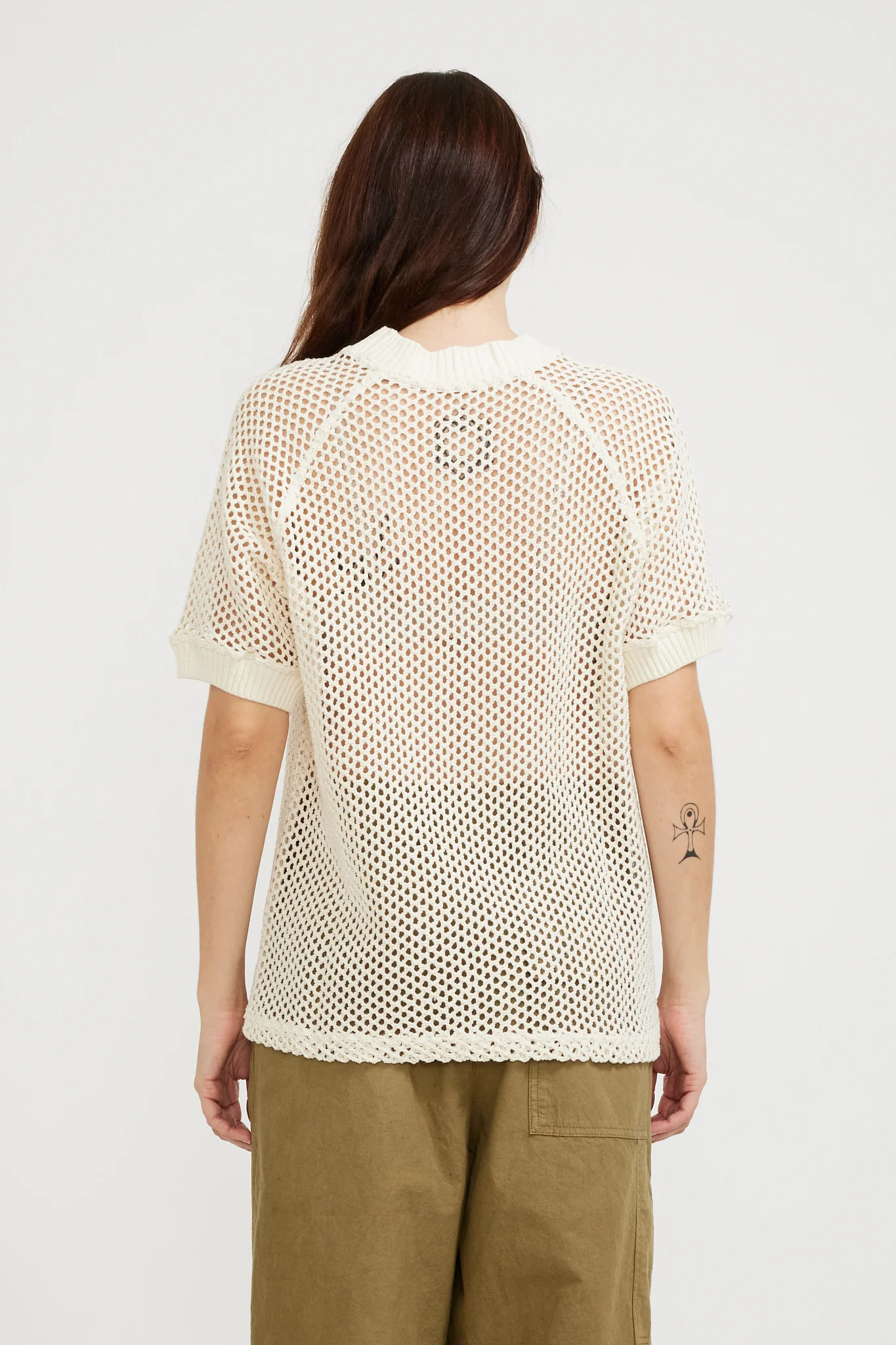 Army T-Shirt Off White - Image 4