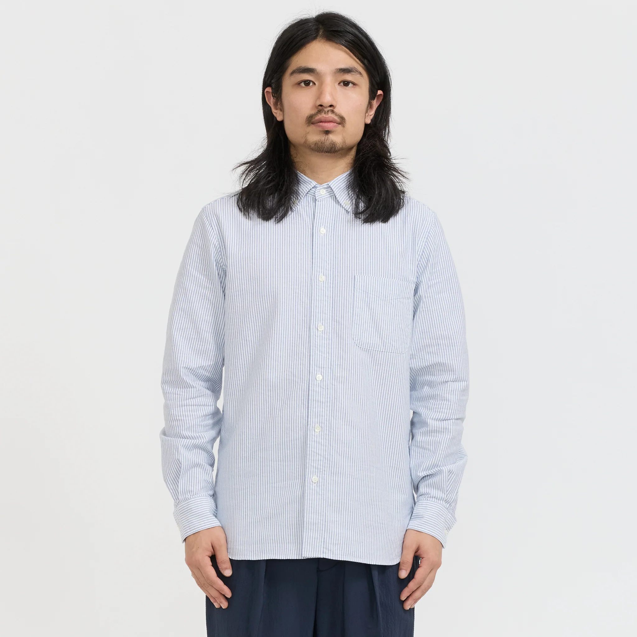 B.D. Oxford Candy Stripe Blue