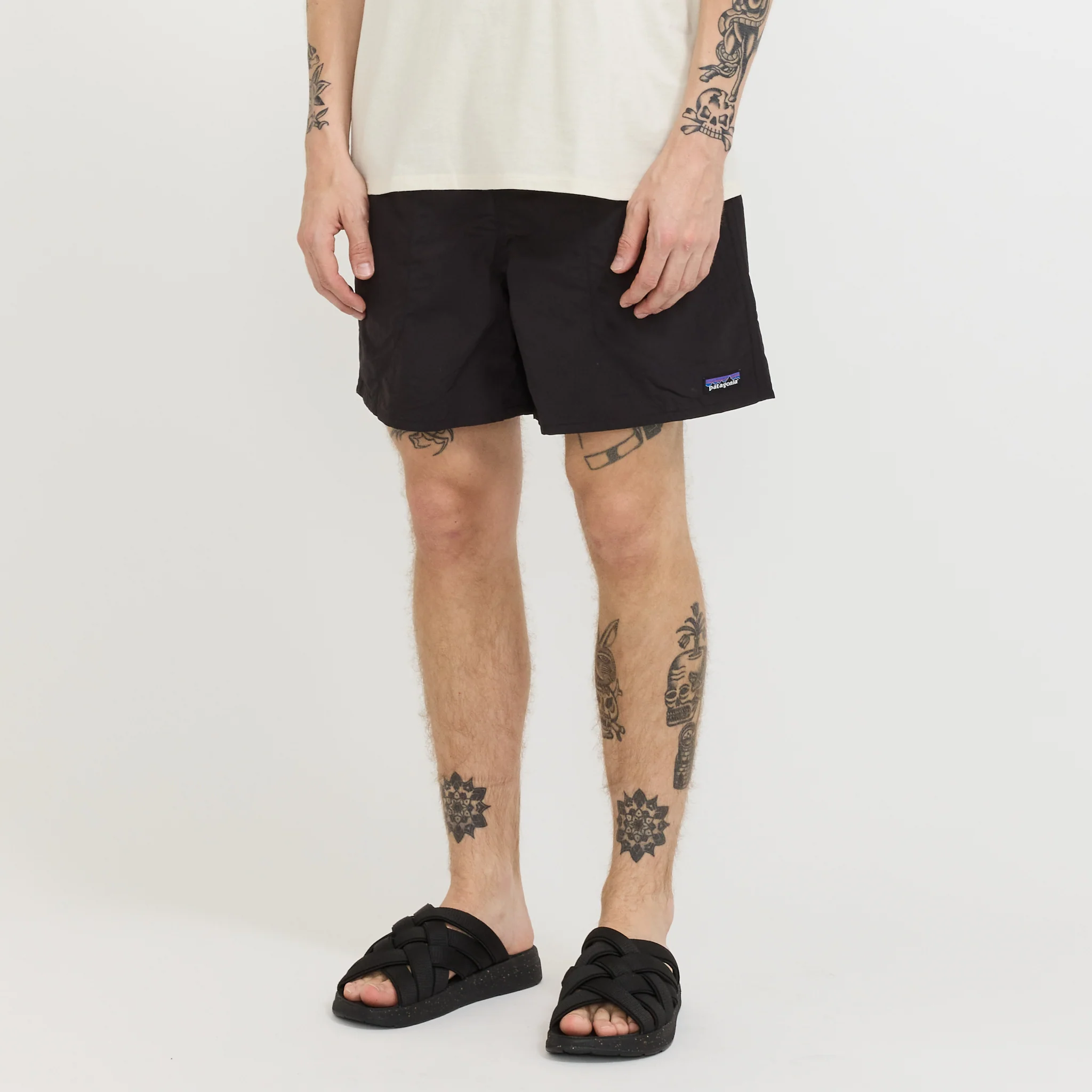 Baggies Shorts - 5 in. Black w/Black