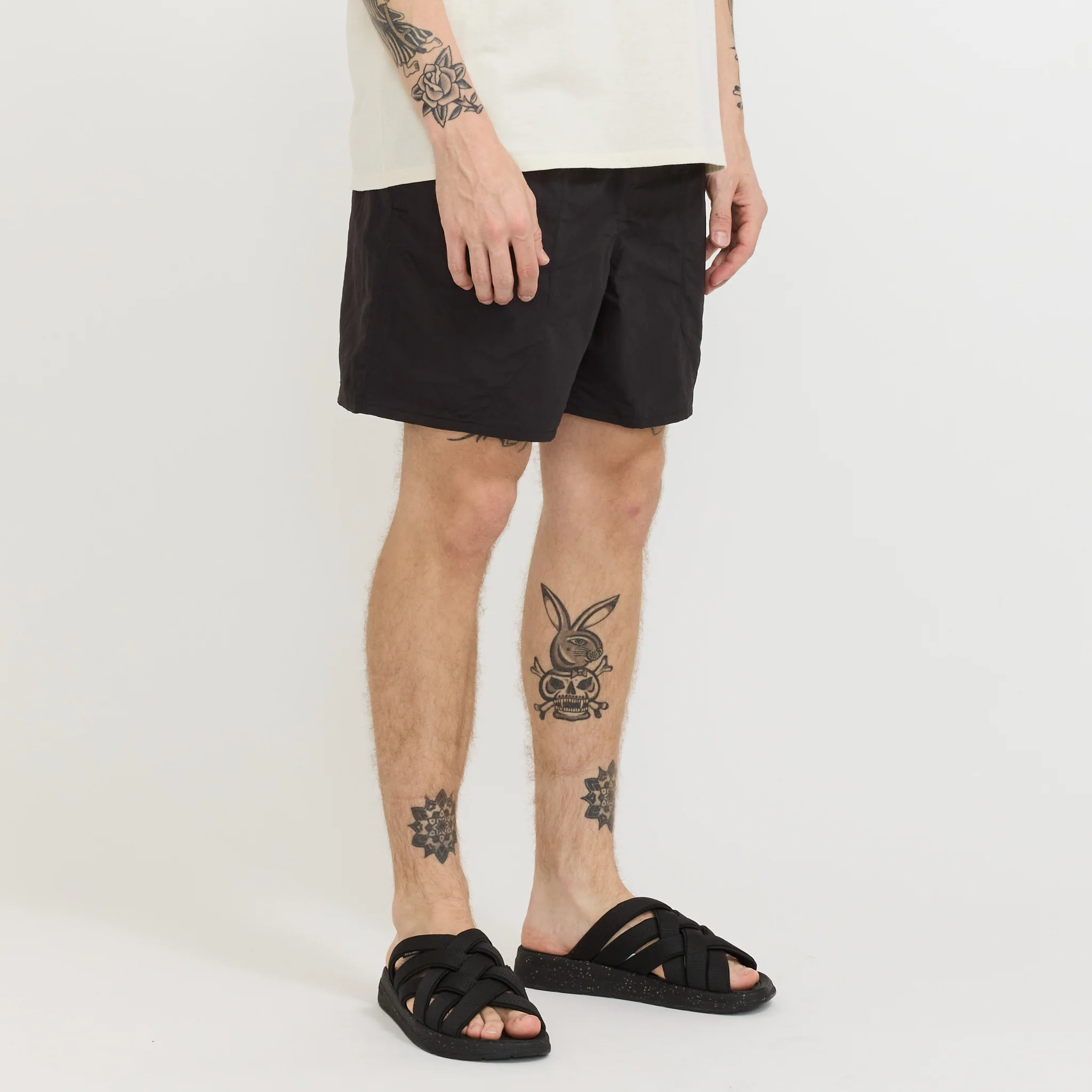 Baggies Shorts - 5 in. Black w/Black - Image 3
