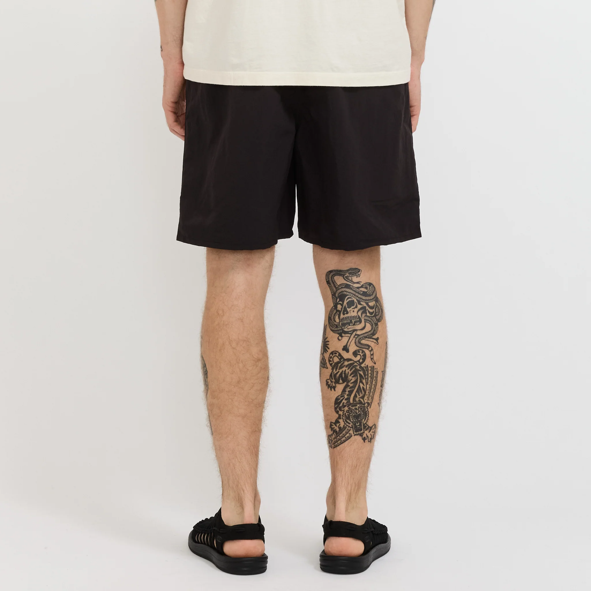 Baggies Shorts Longs - 7 in. Black w/Black - Image 4