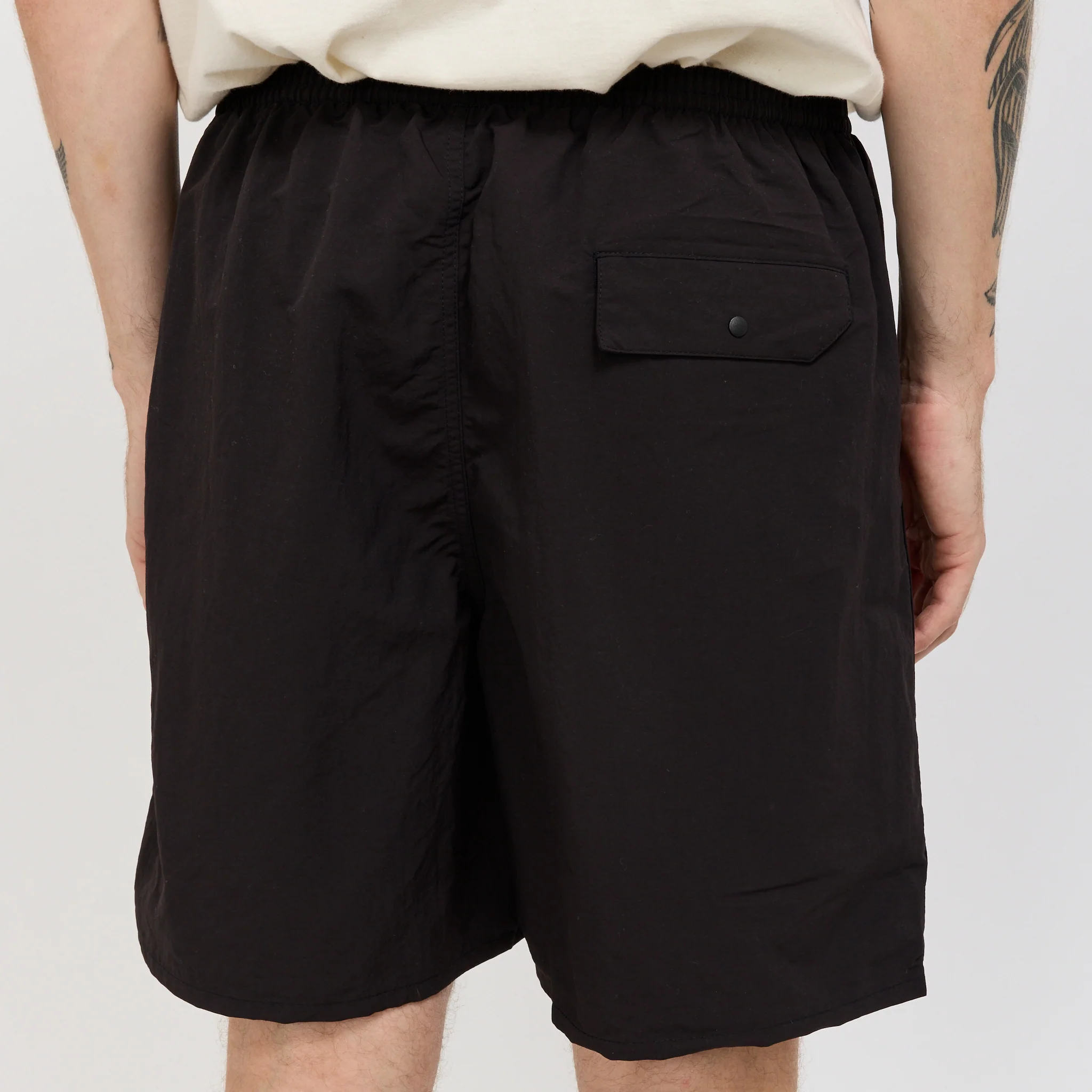 Baggies Shorts Longs - 7 in. Black w/Black - Image 6