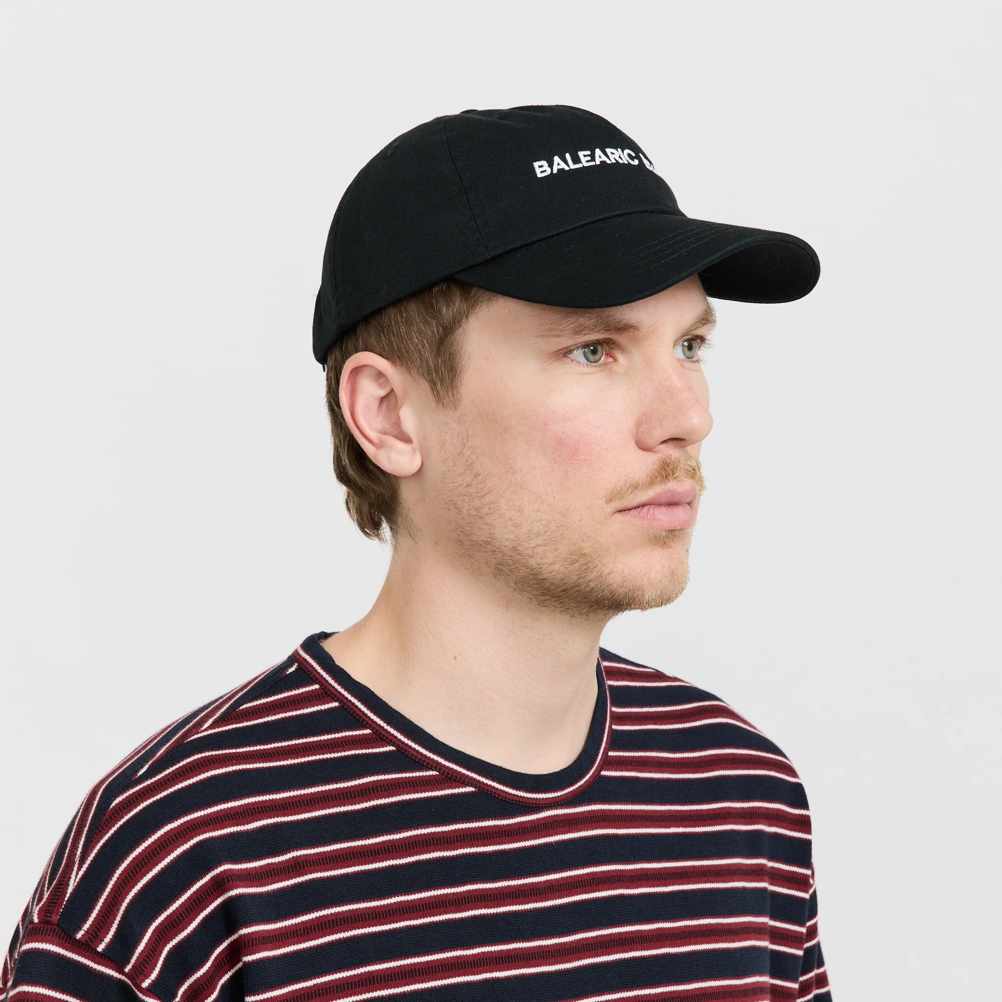 Balearic Beat Embroidered Cap Black - Image 3