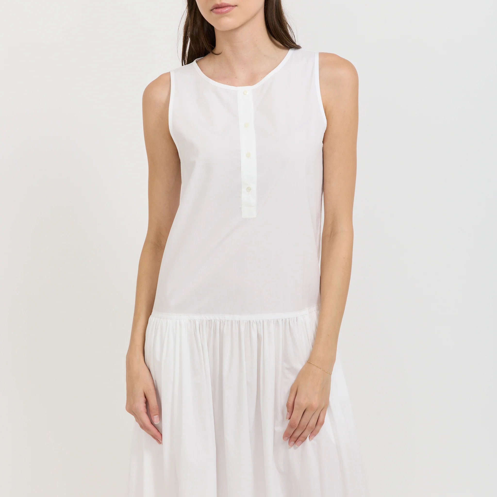 Bare Midi Dress White - Image 5