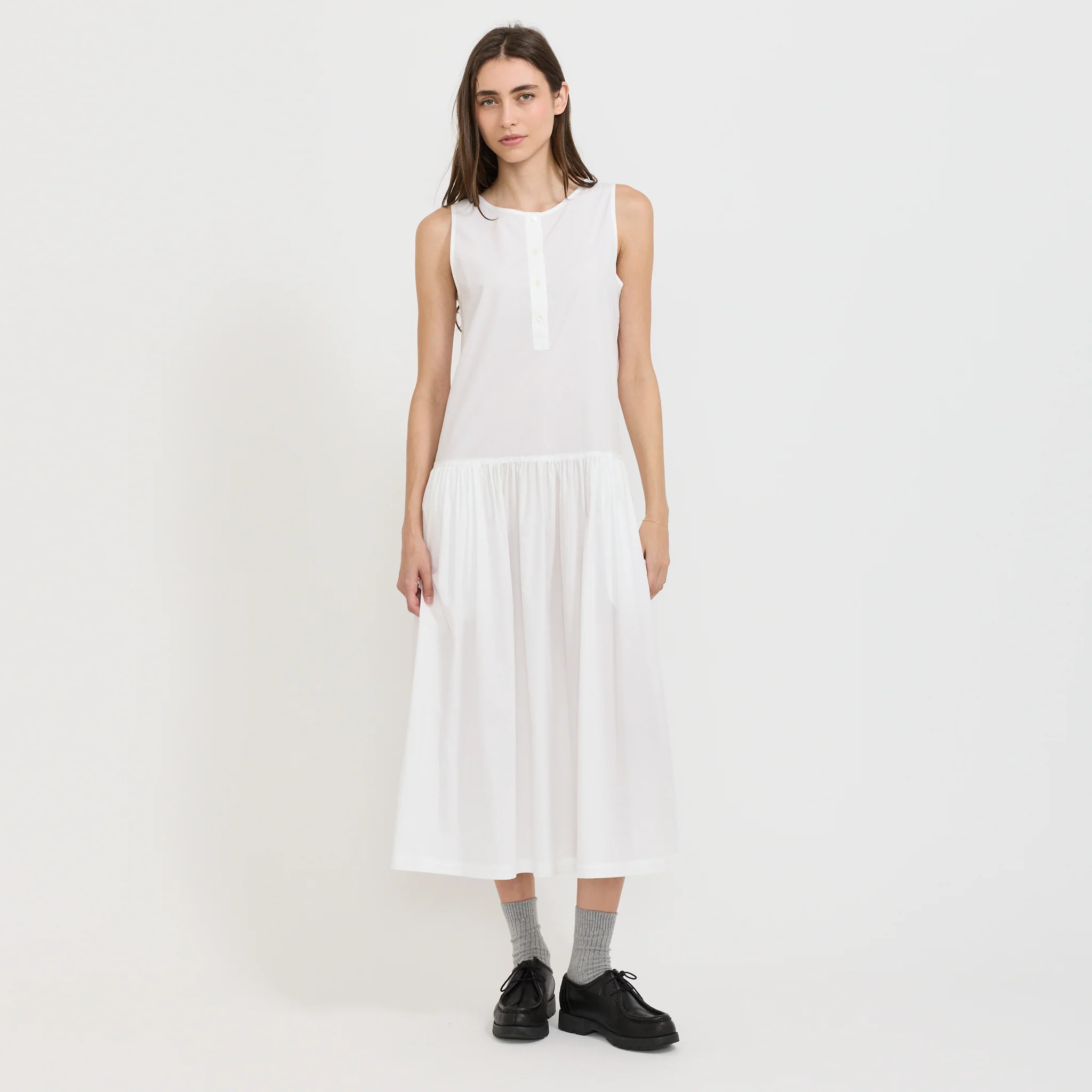 Bare Midi Dress White - Image 6
