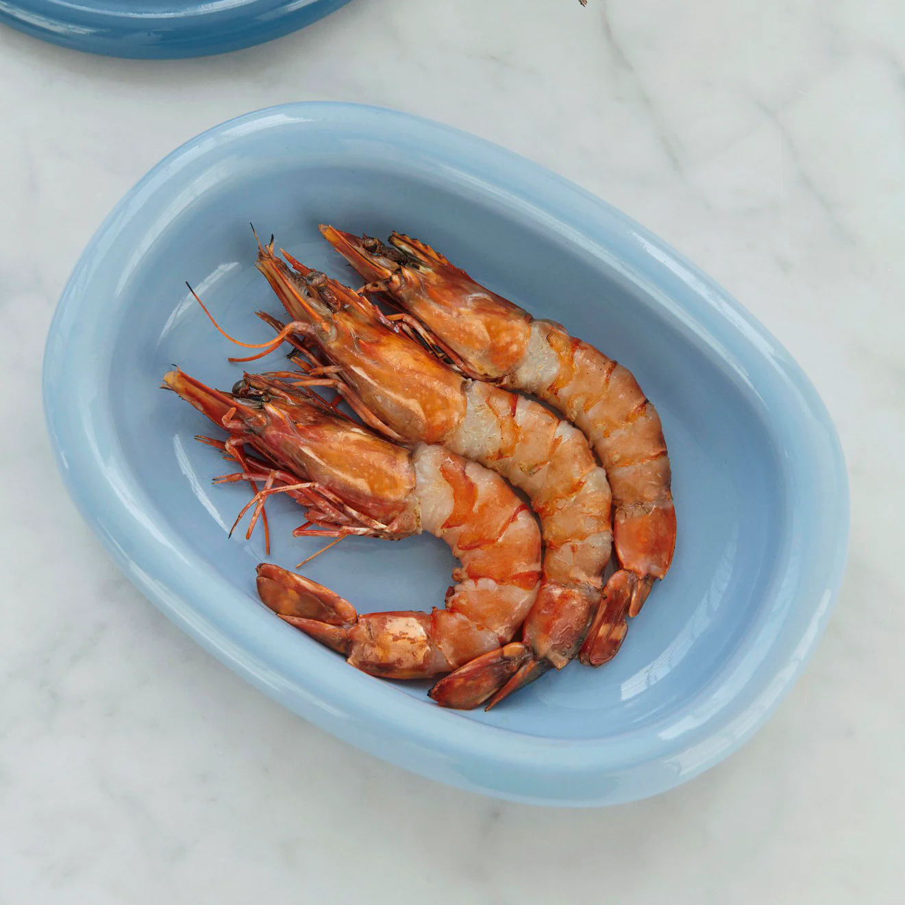 Barro Oval Dish Small Light Blue - Image 2
