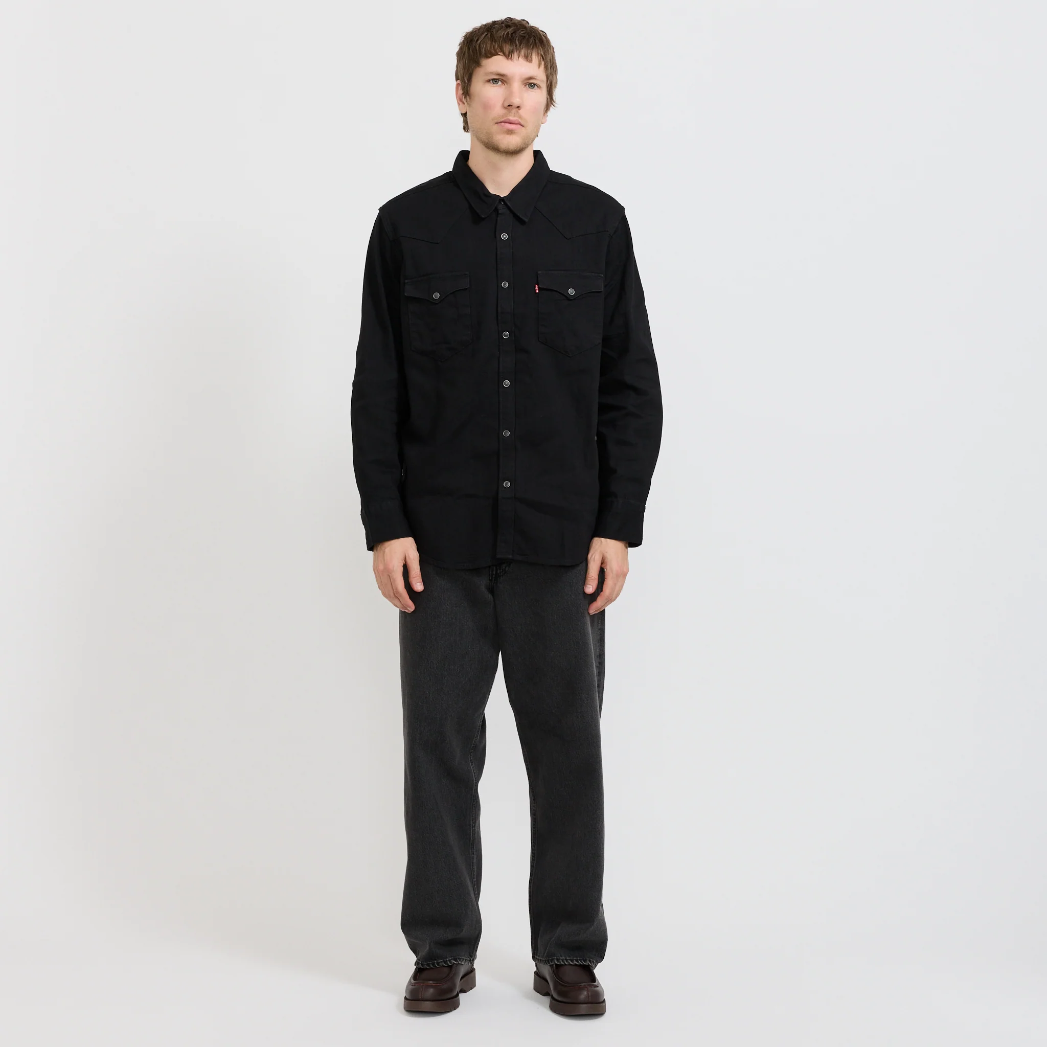 Barstow Western Standard Black Marble Denim Rinse - Image 6