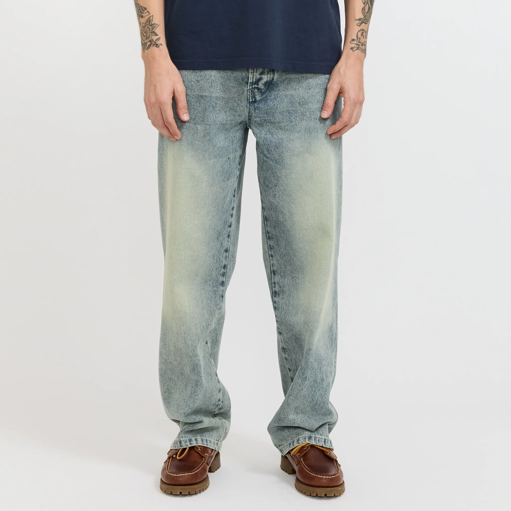 Beattie Denim Pants Rinsed Denim