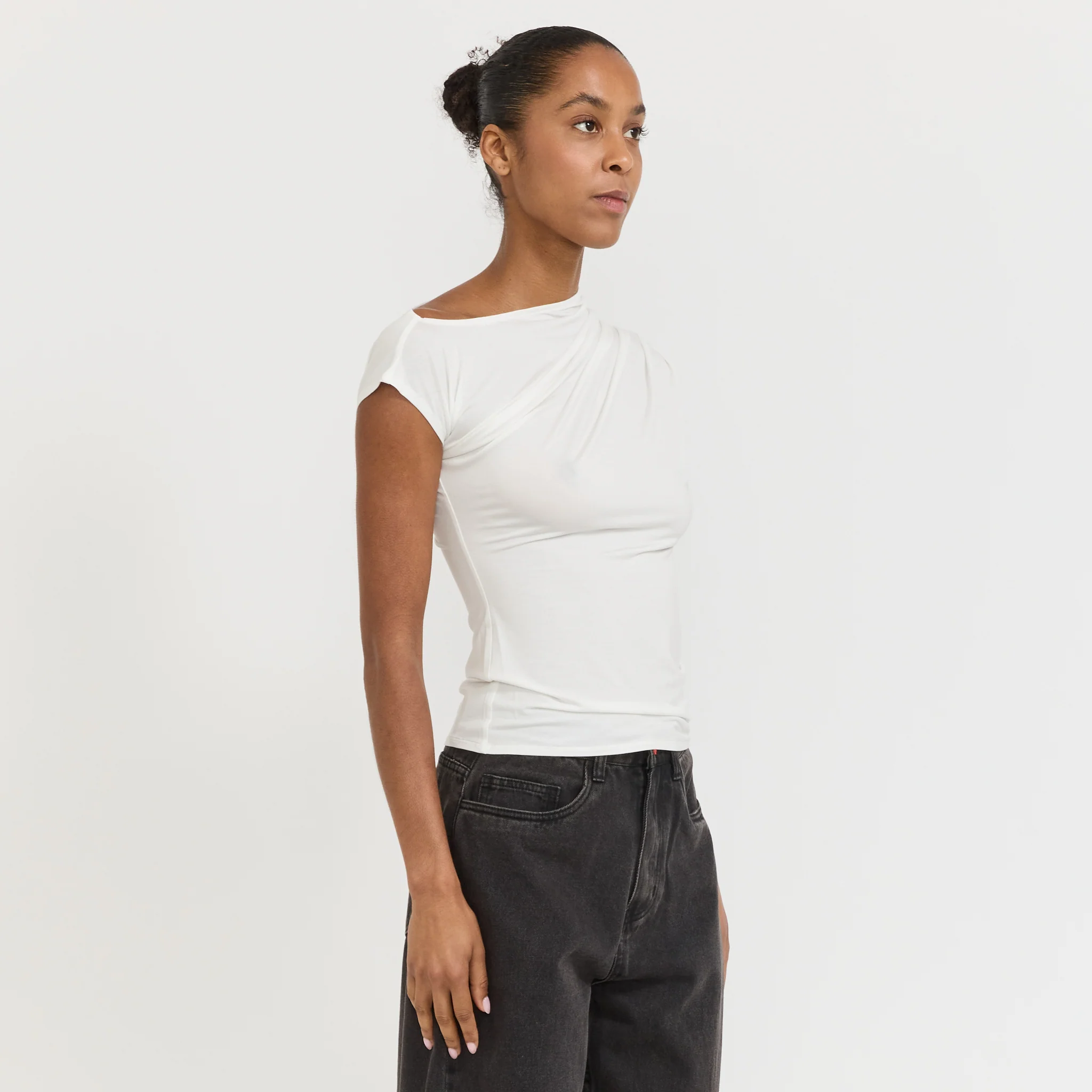 Bebe Top White - Image 3