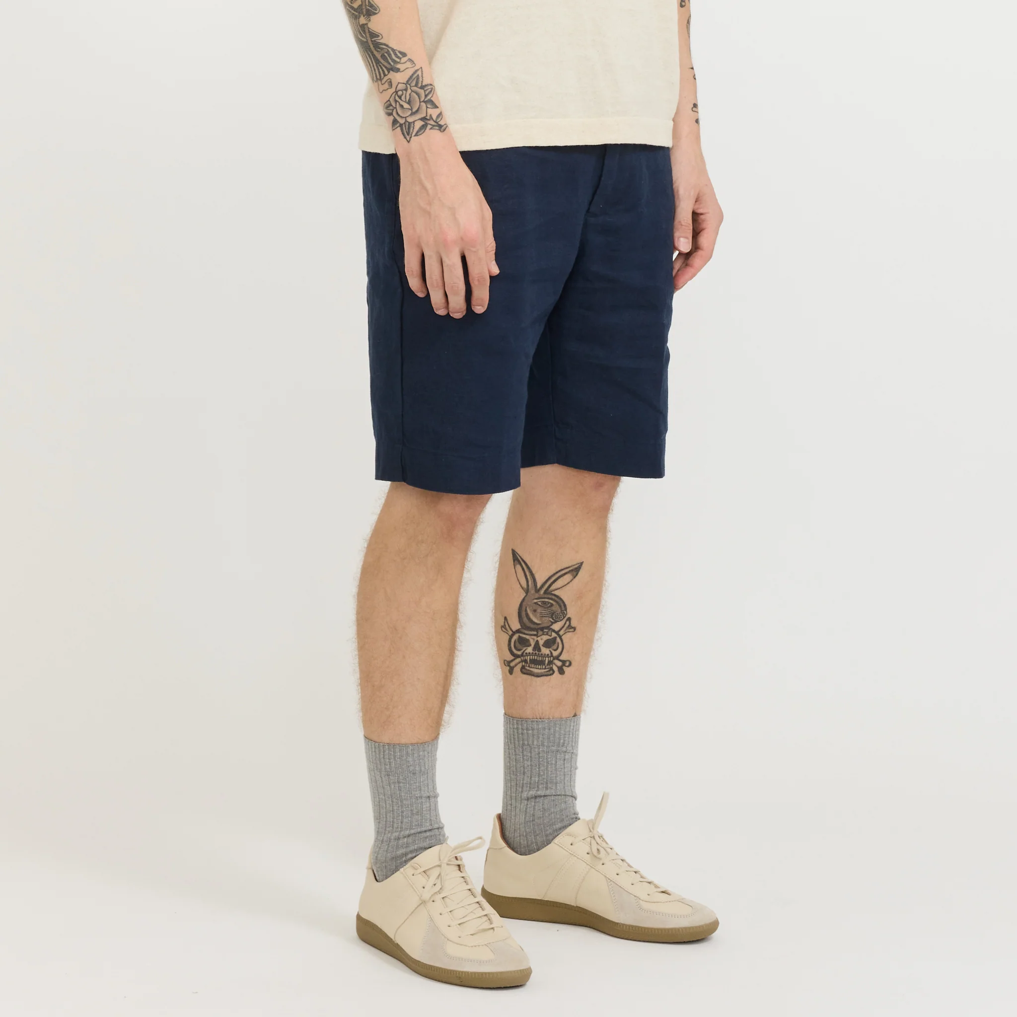 Billie Shorts Navy Blue - Image 3