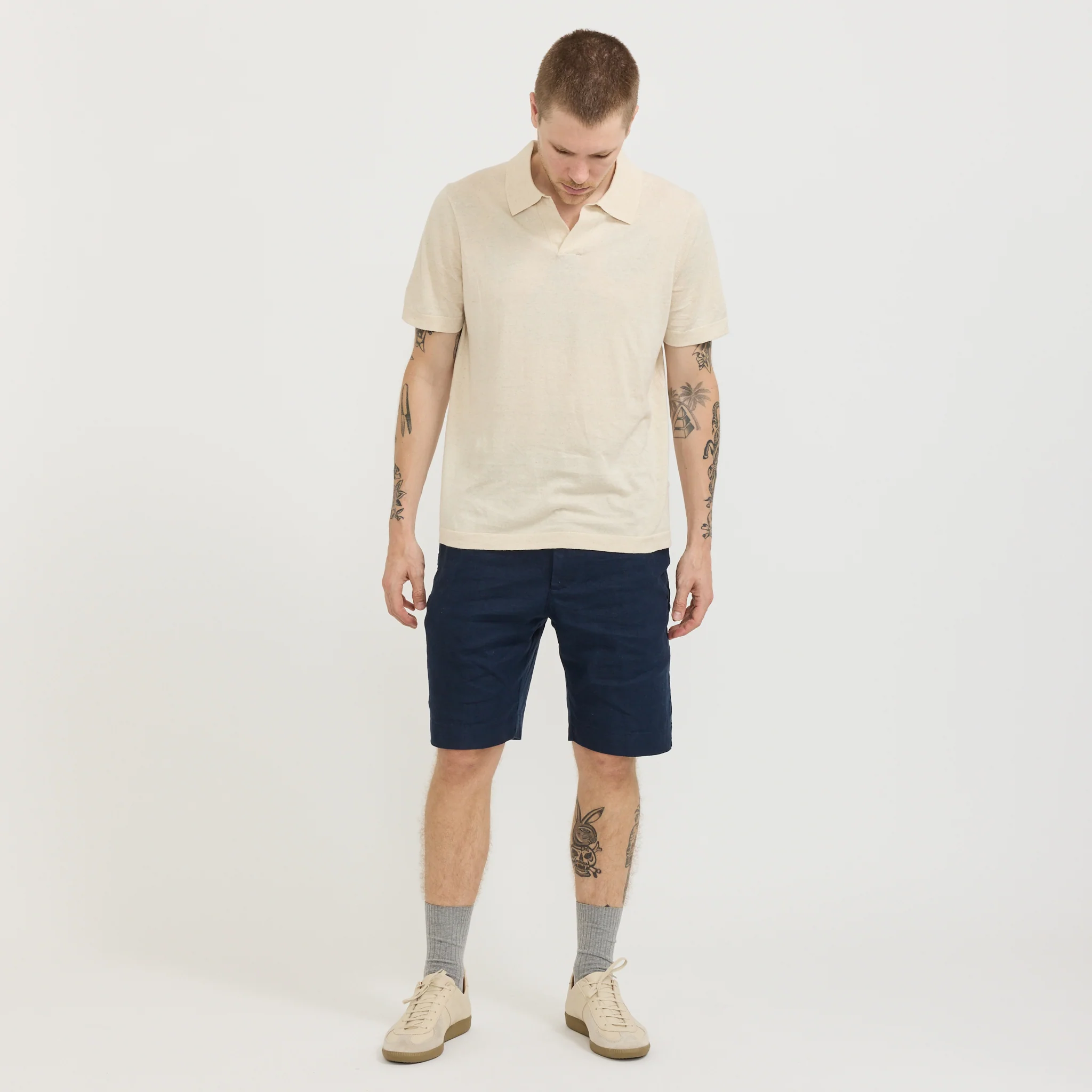 Billie Shorts Navy Blue - Image 7