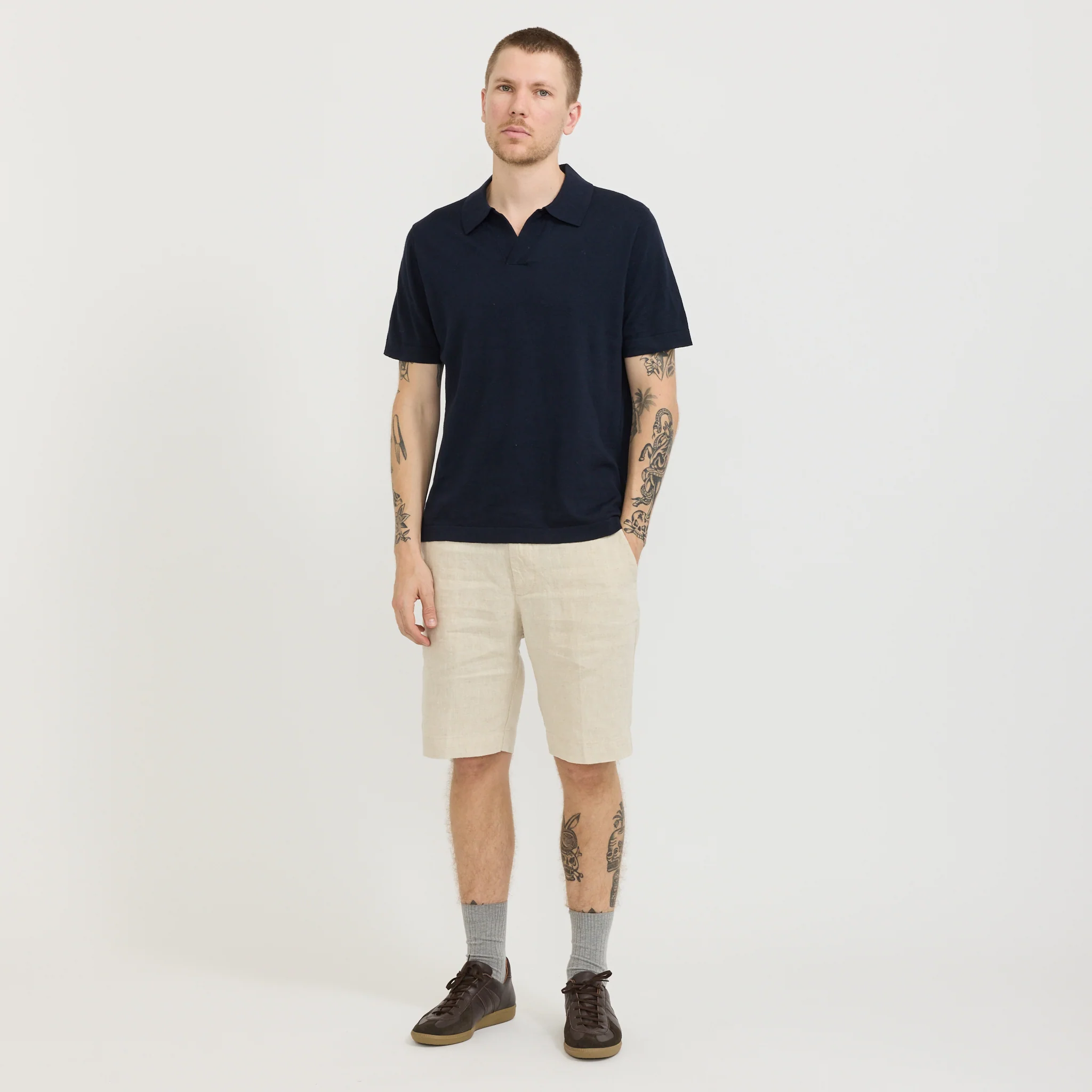 Billie Shorts Oat - Image 7