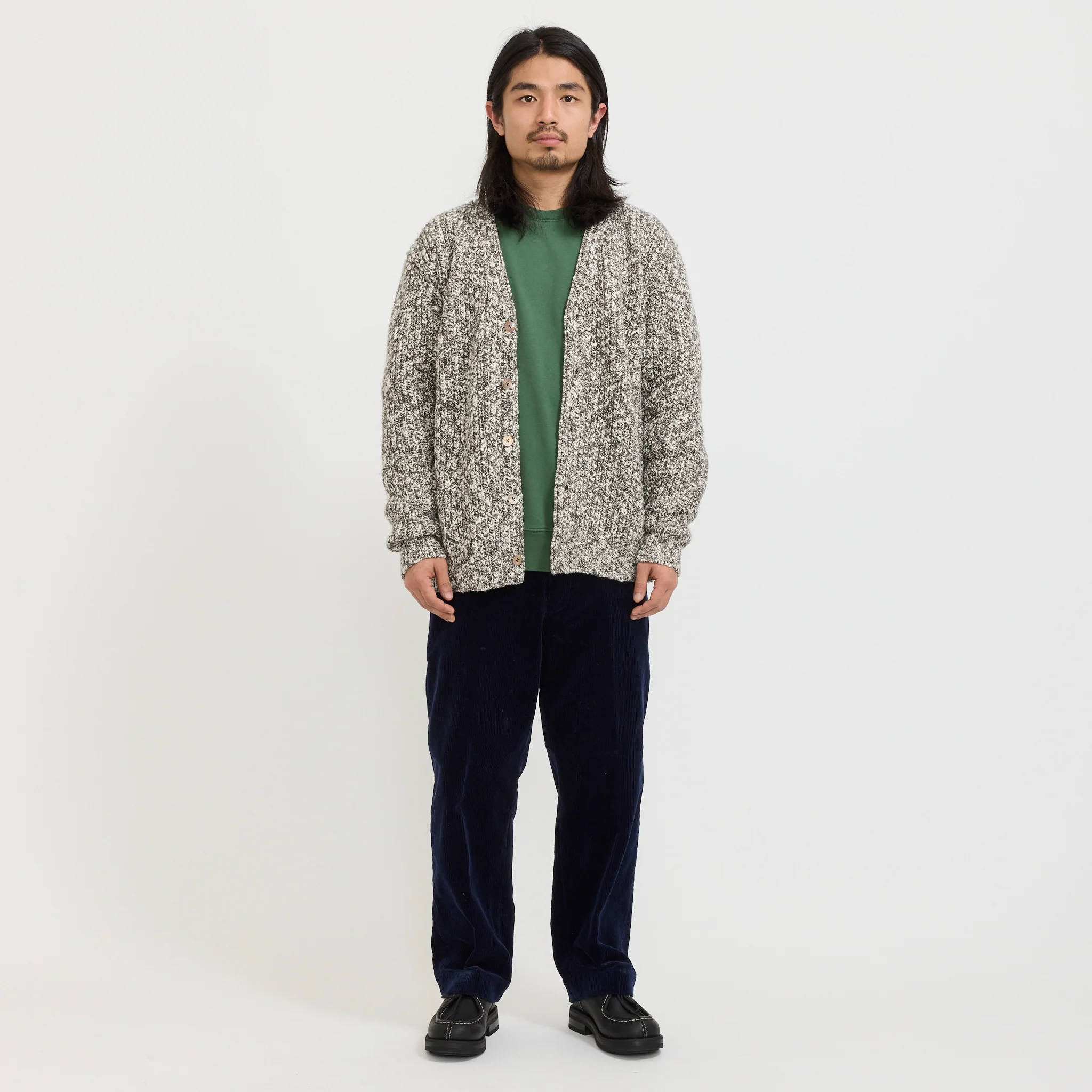 Bing Slub Cardigan Brown - Image 7