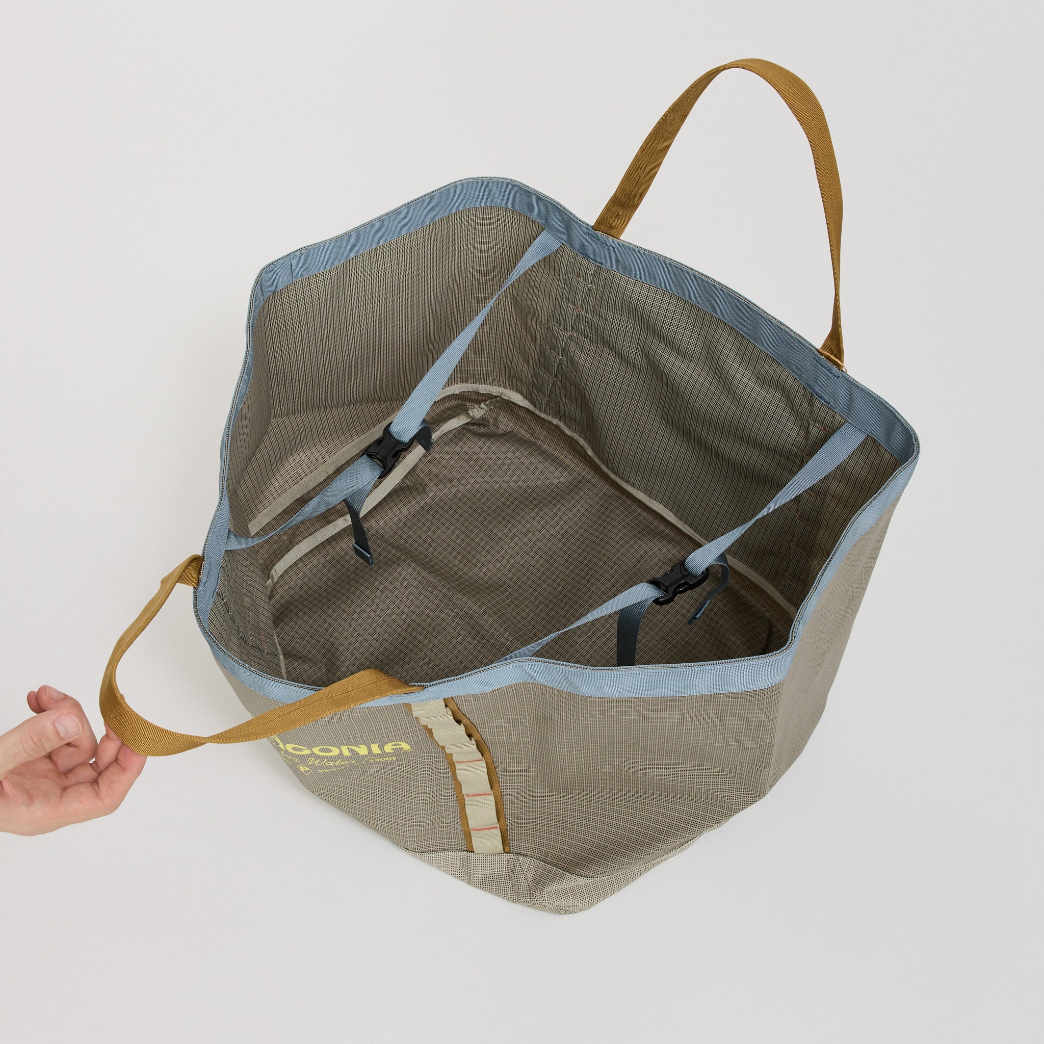 Black Hole Gear Tote Water People Banner: Weathered Stone - Image 2