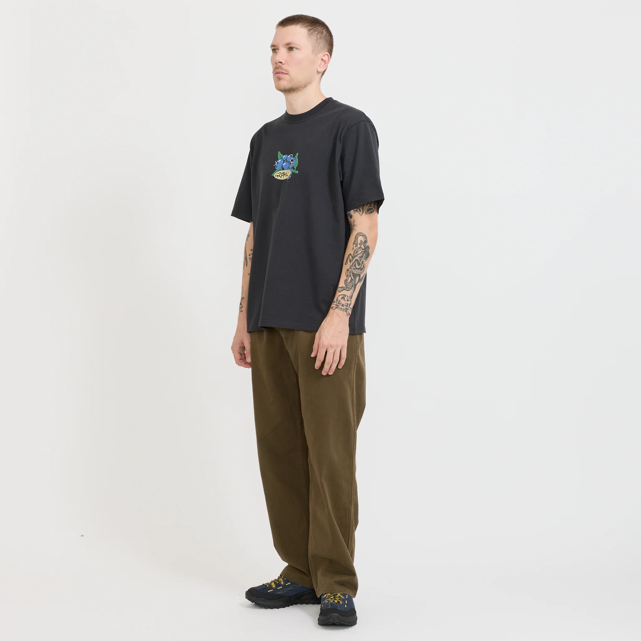 Blueberry Tee Vintage Black - Image 2