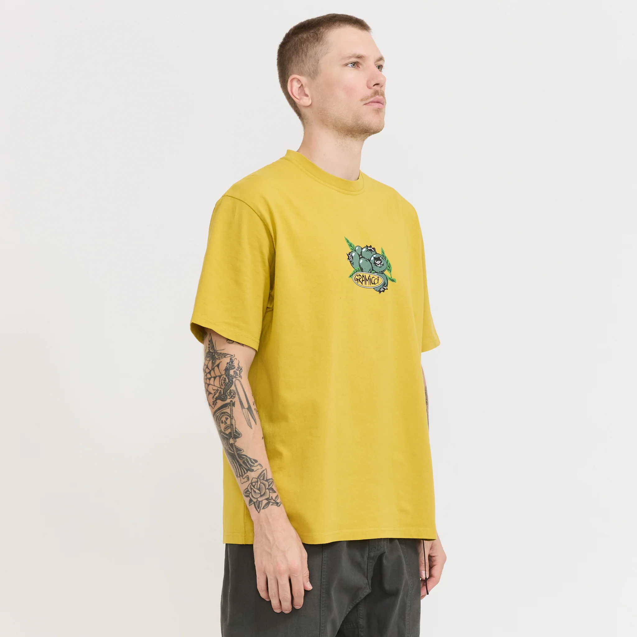 Blueberry Tee Yellow - Image 3