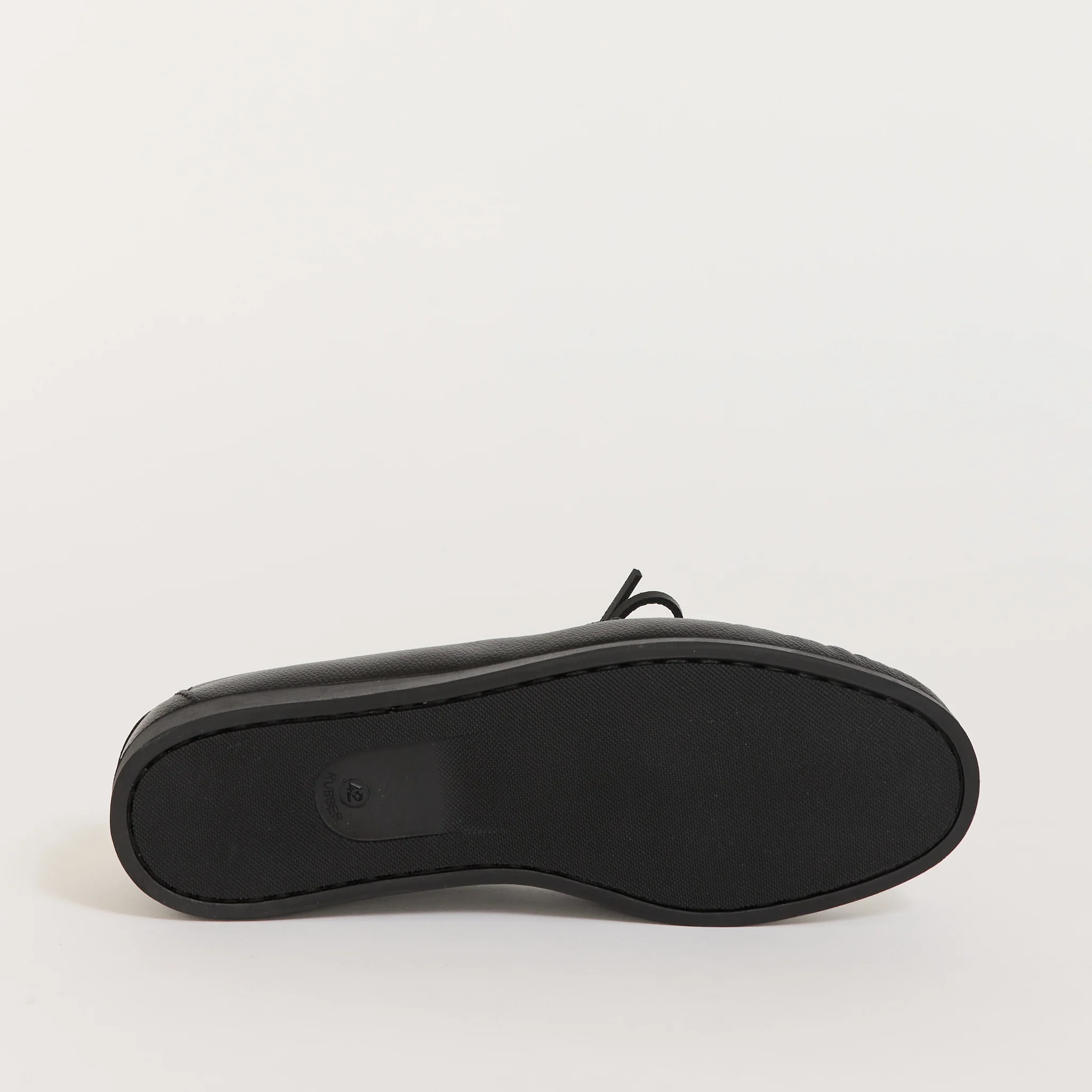 Boatman Black Grain Leather - Image 2