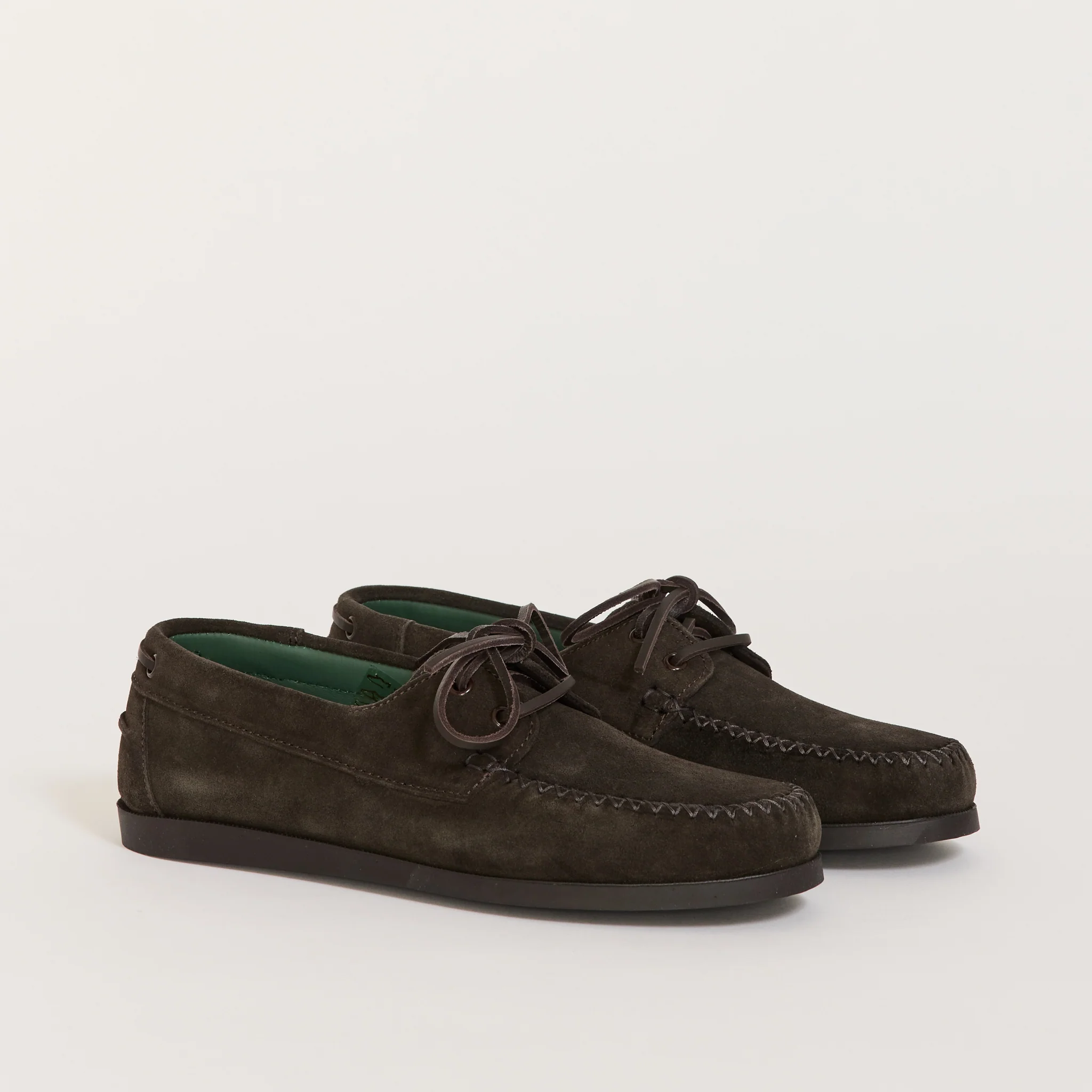 Boatman Brown Suede