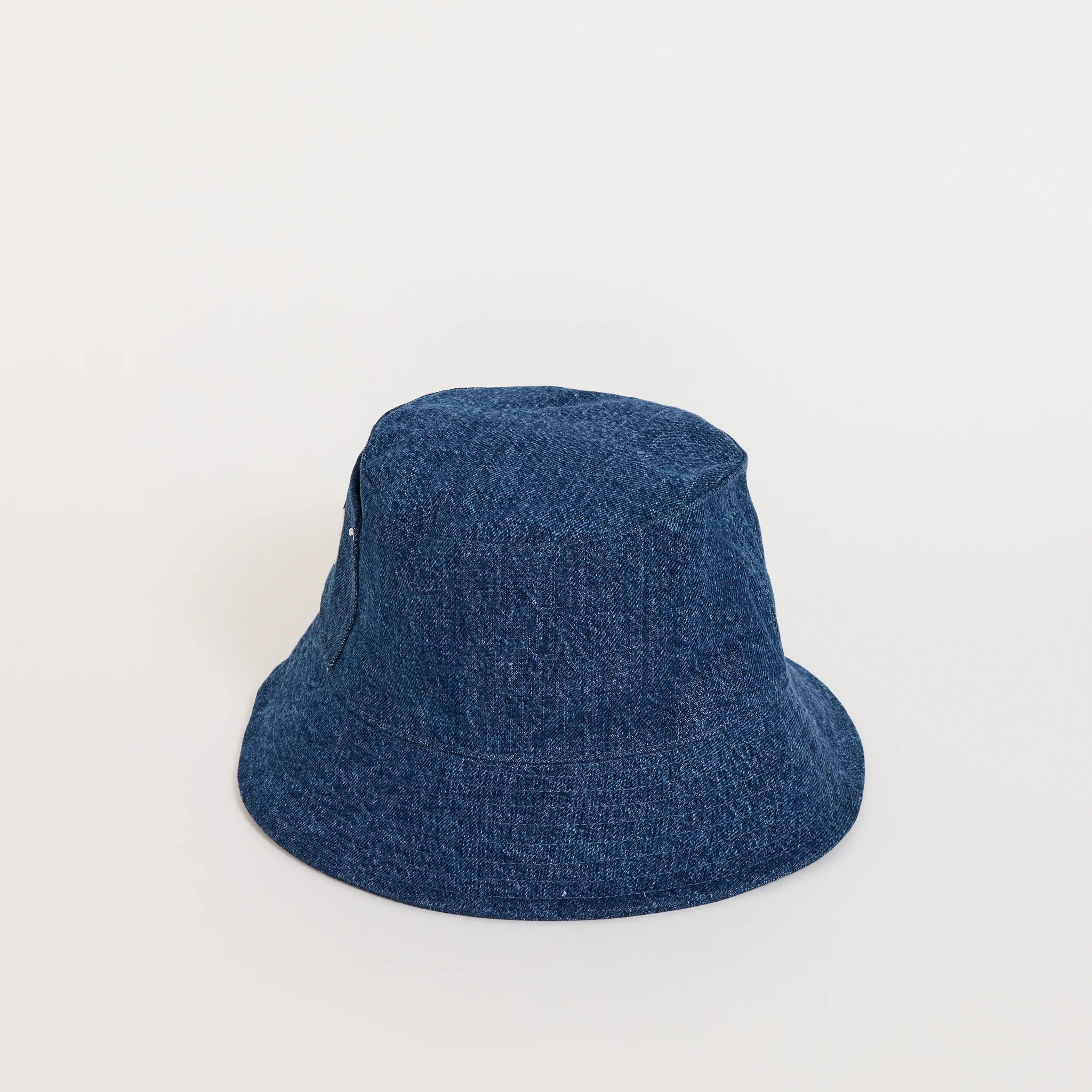Bob Thais Carpenter Bucket Hat Washed Indigo - Image 4