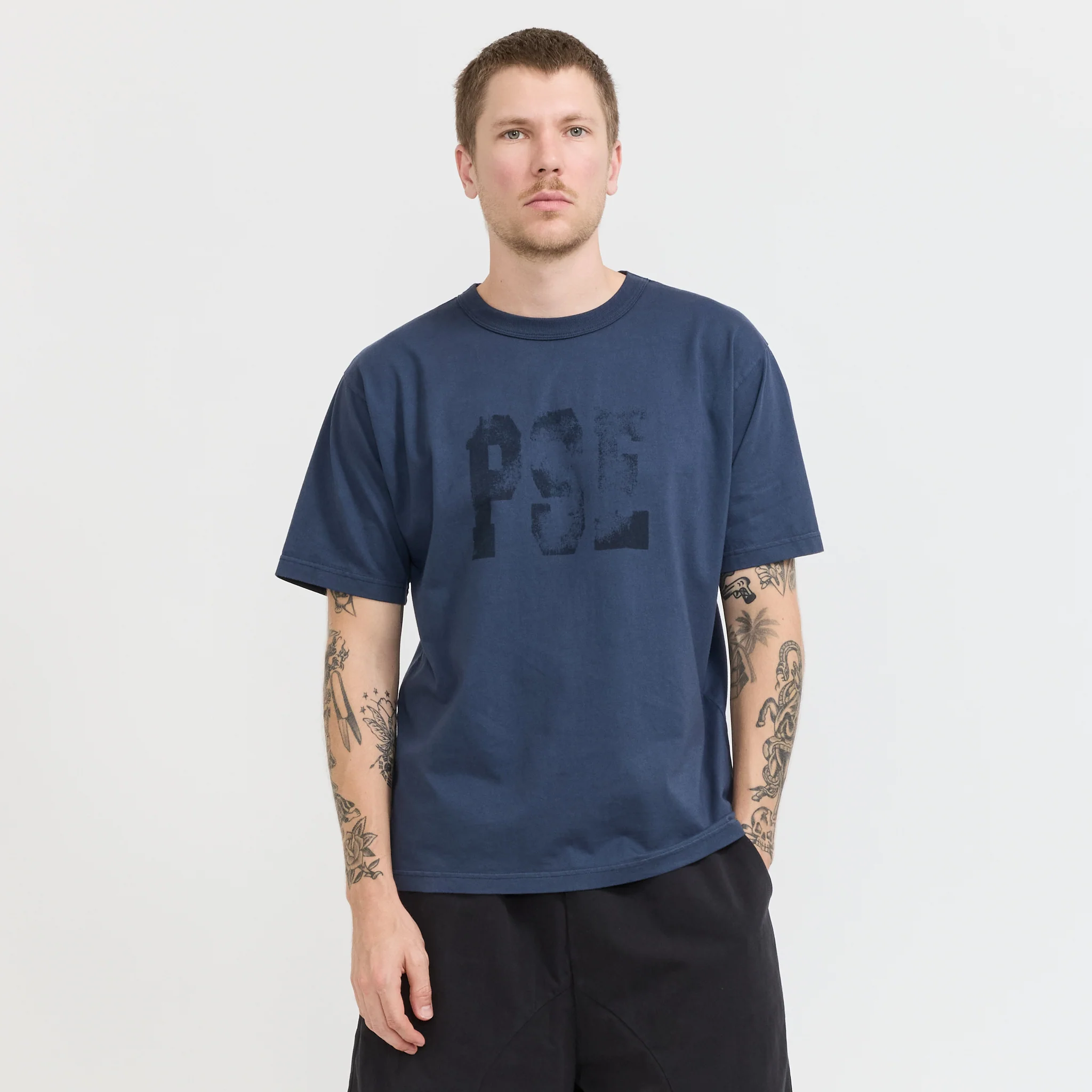 Boot Tee Navy