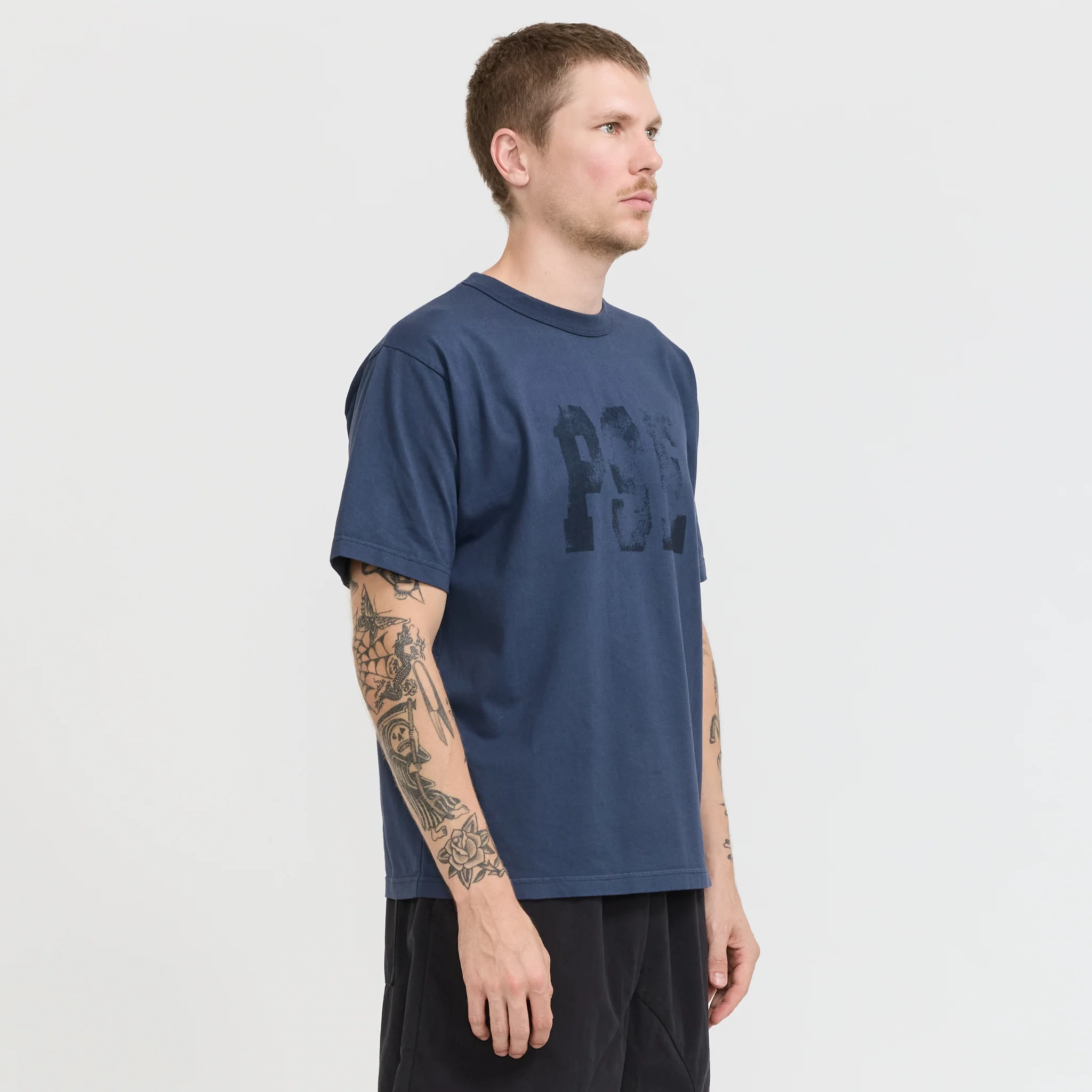 Boot Tee Navy - Image 4