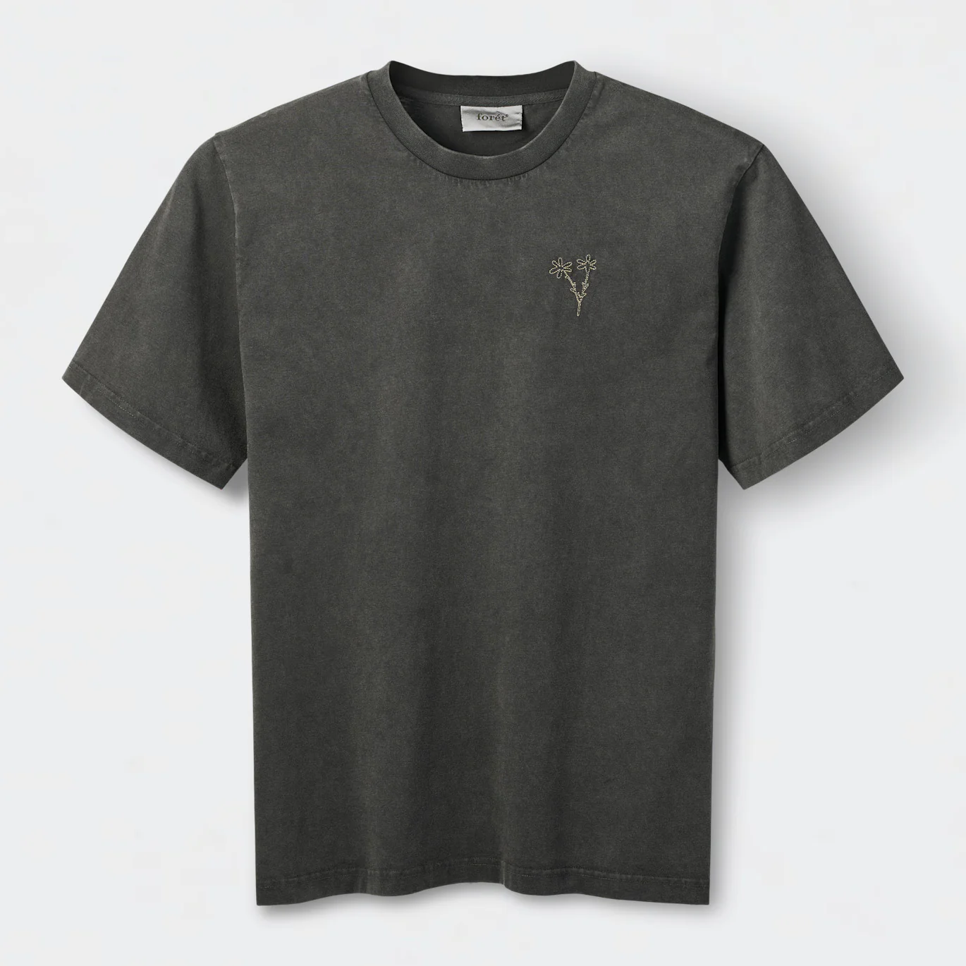 Bouquet T-Shirt Washed Black - Image 5